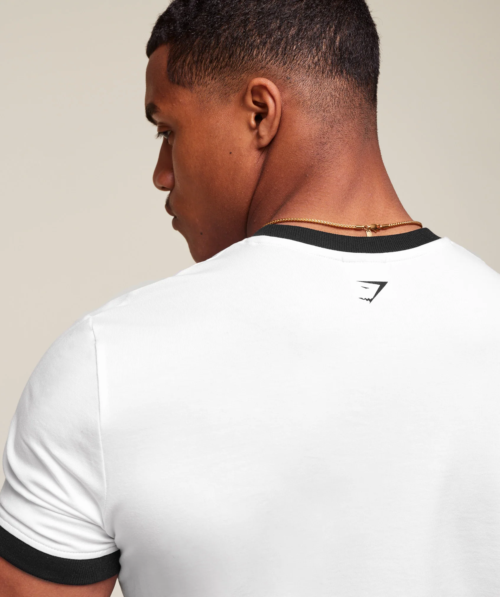 Gymshark GSLC Ringer T-Shirt - White - Image 5