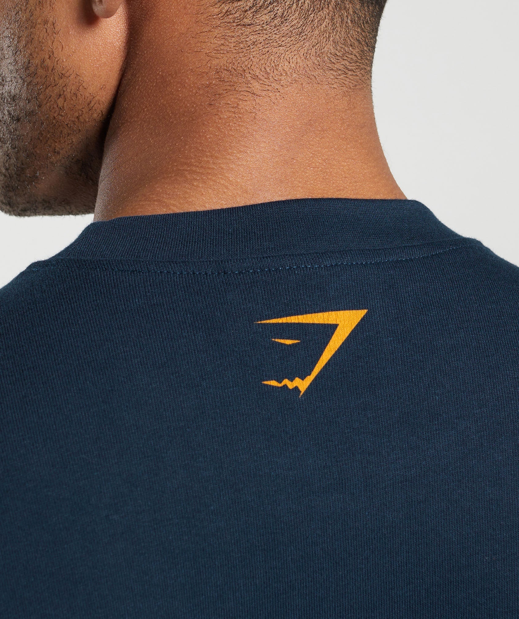 Gymshark Collegiate T-Shirt - Navy - Image 6