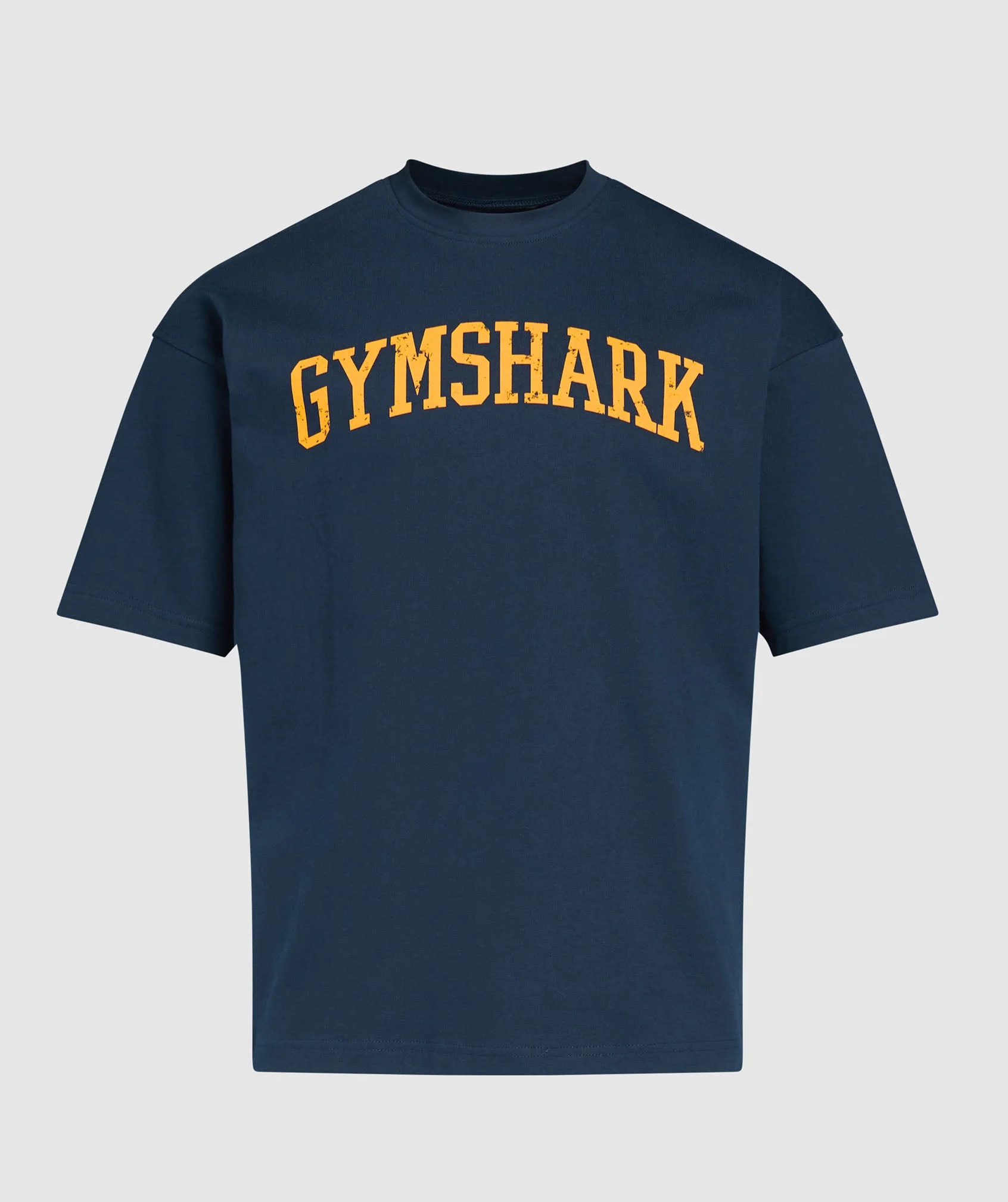 Gymshark Collegiate T-Shirt - Navy - Image 7