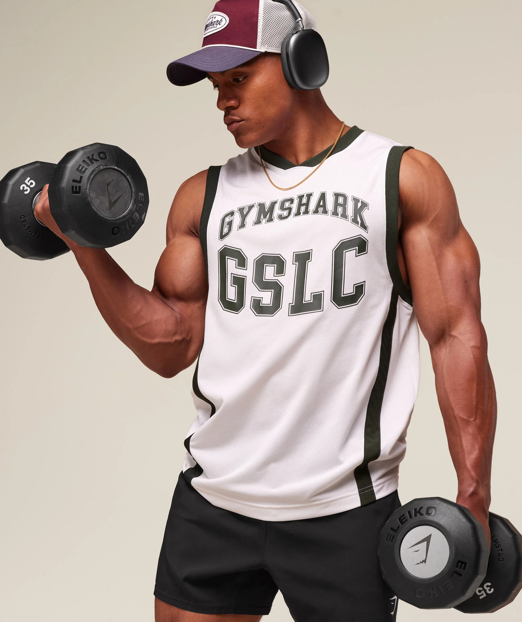 Gymshark GSLC Tank - Soft White - Image 3