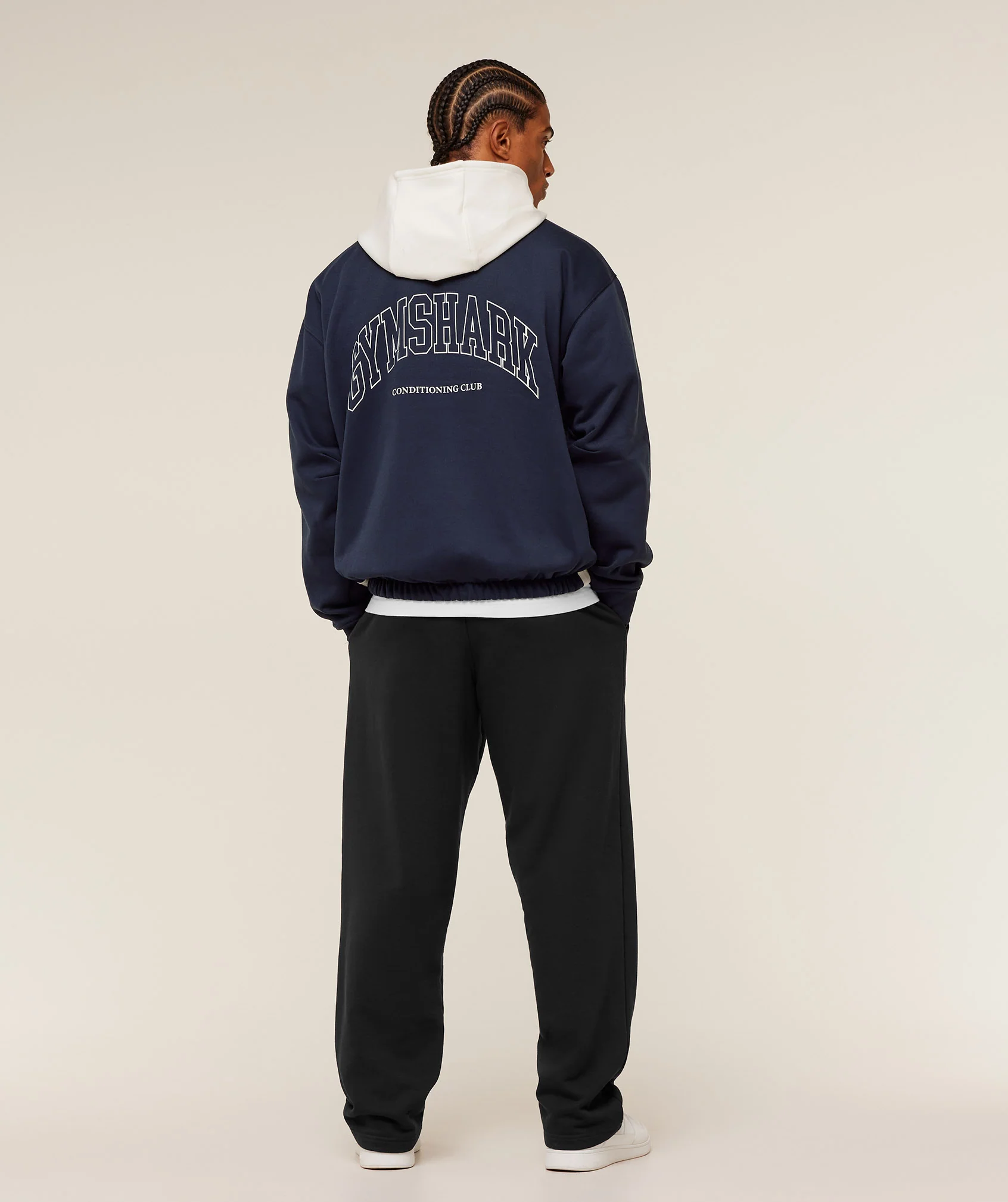 Gymshark Collegiate Tech Hoodie - Heavy Blue - Image 6
