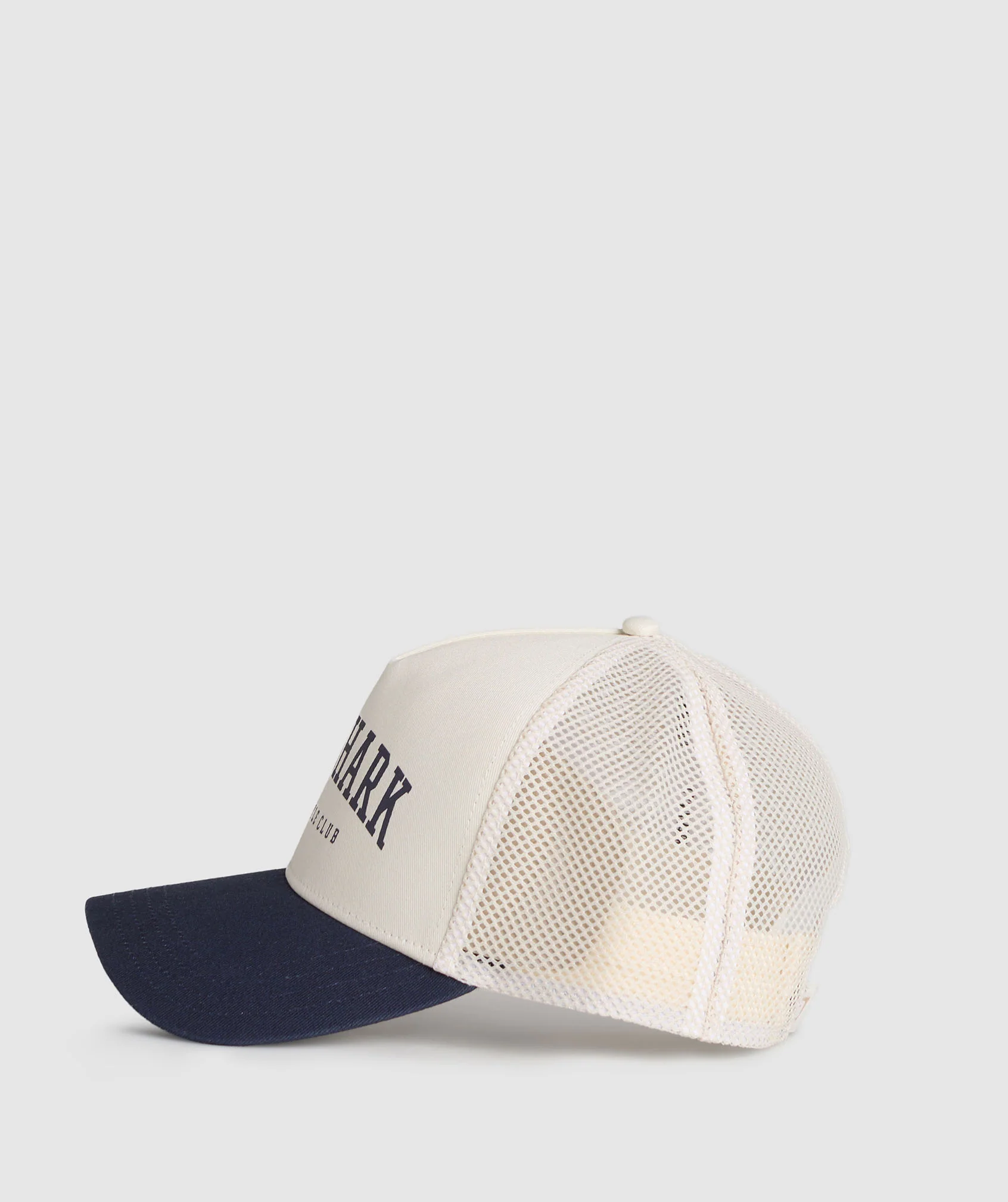 Gymshark Collegiate Trucker - Oat White/Heavy Blue - Image 2