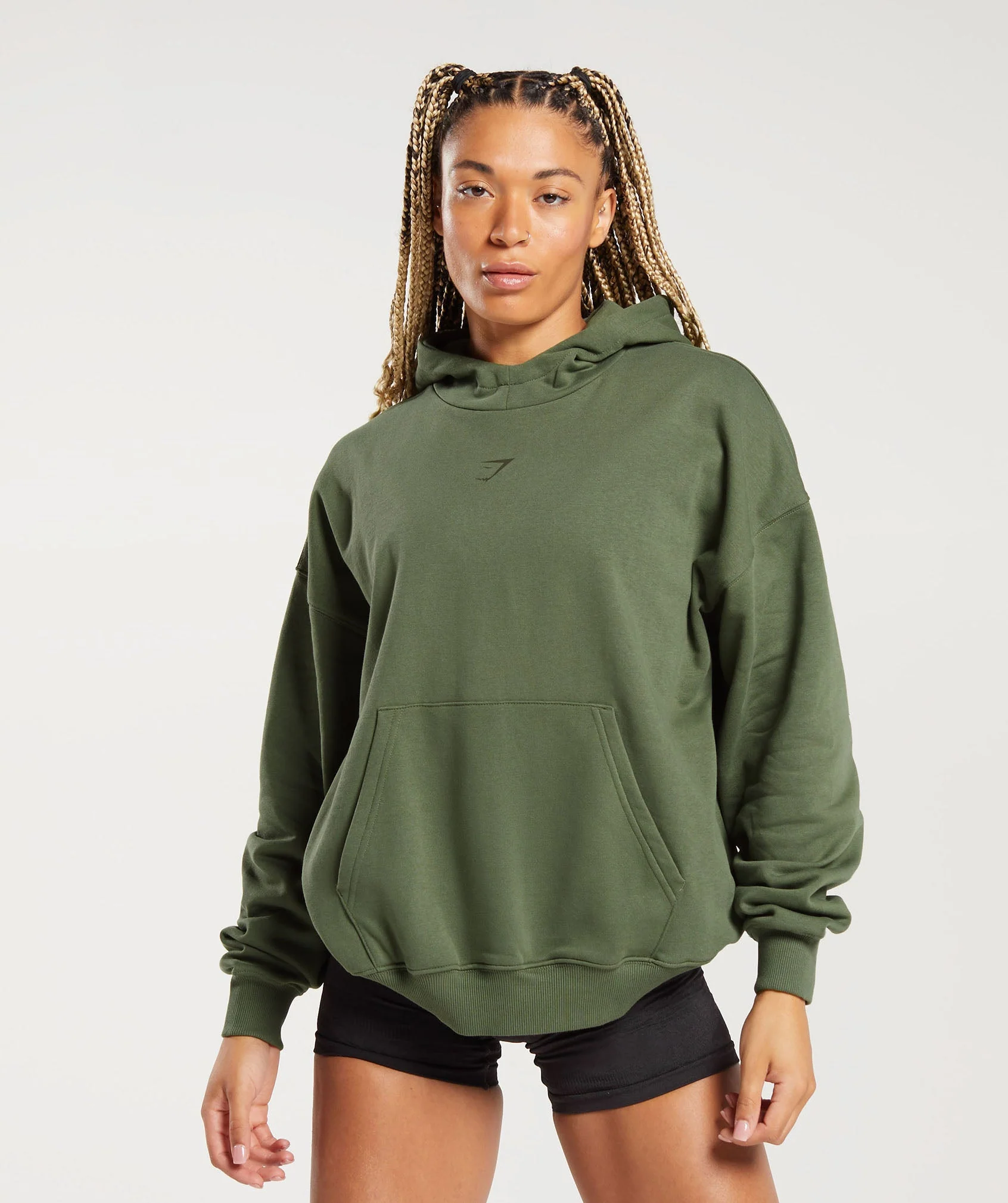 Gymshark Committed To The Craft Hoodie - Green - Image 2