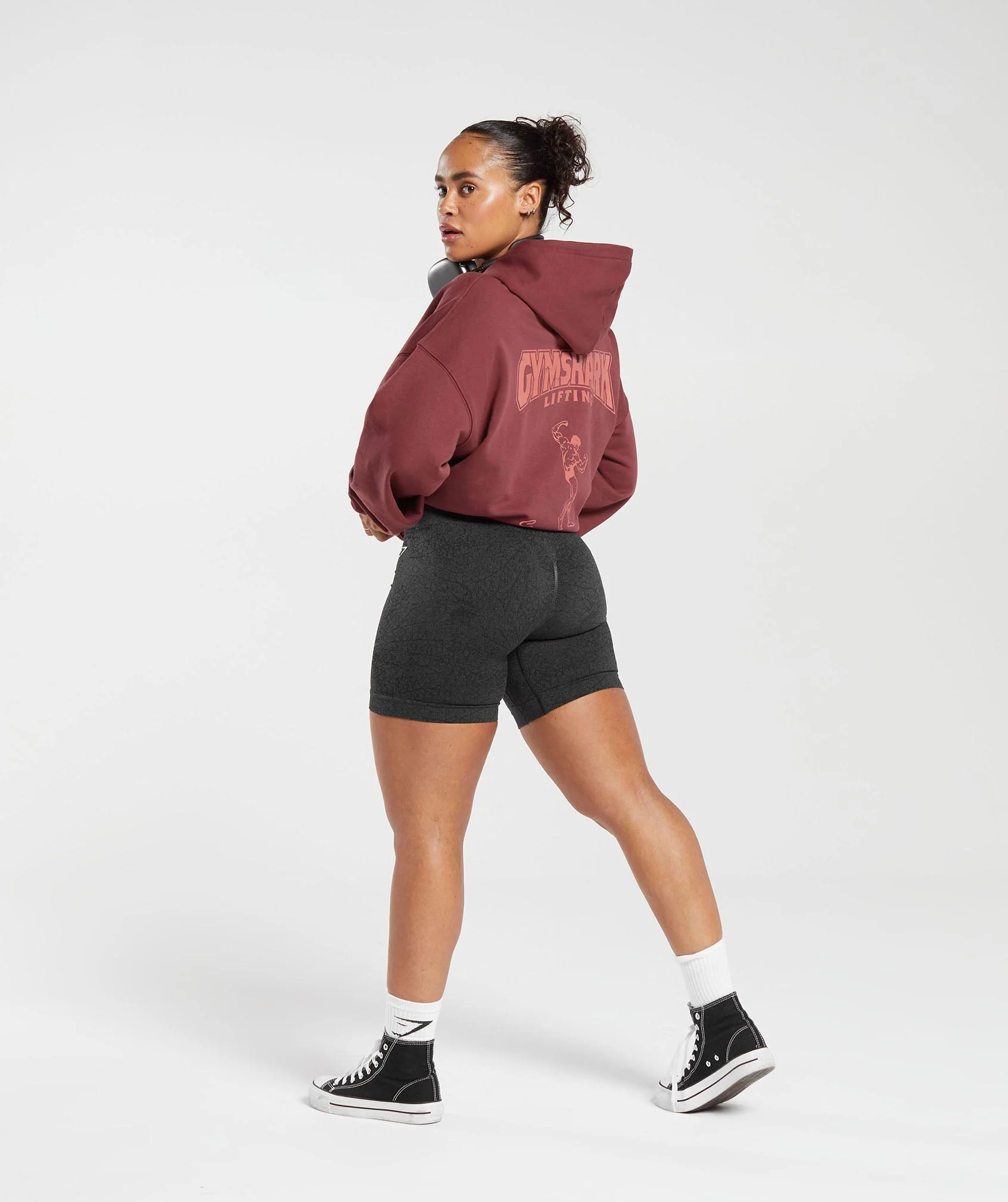 Gymshark Committed To The Craft Hoodie - Red - Image 4