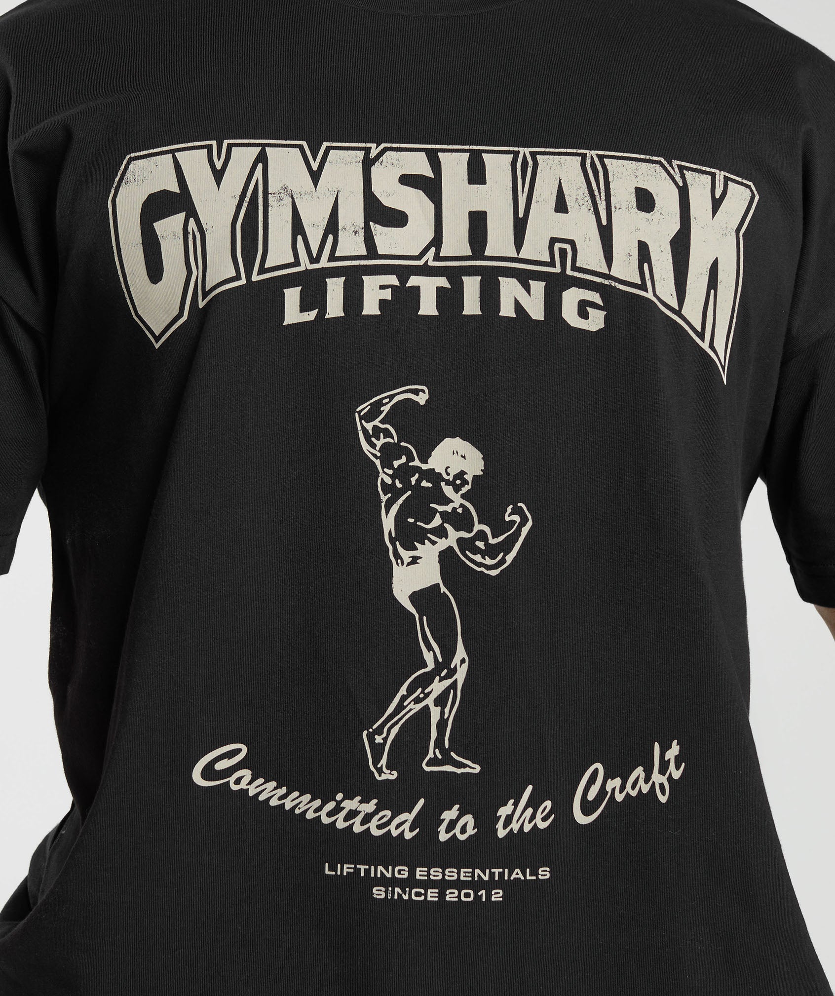 Gymshark Committed to the Craft T-Shirt - Black - Image 5