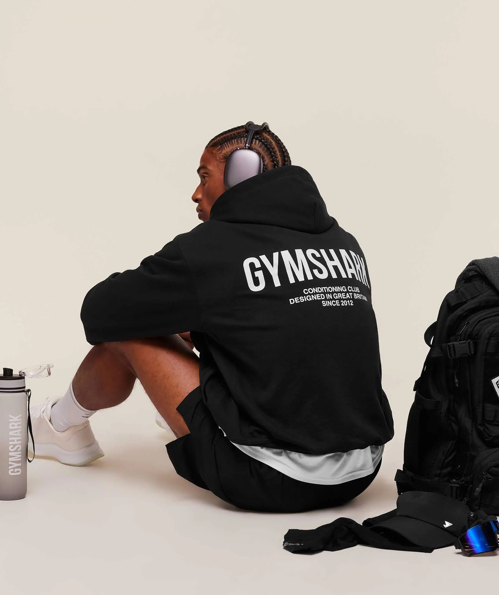 Gymshark Conditioning Club Hoodie - Black - Image 3