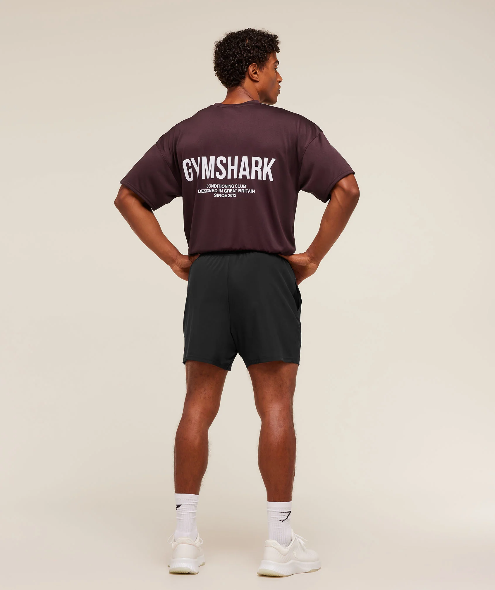 Gymshark Conditioning Club Oversized T-Shirt - Cherry Purple - Image 4