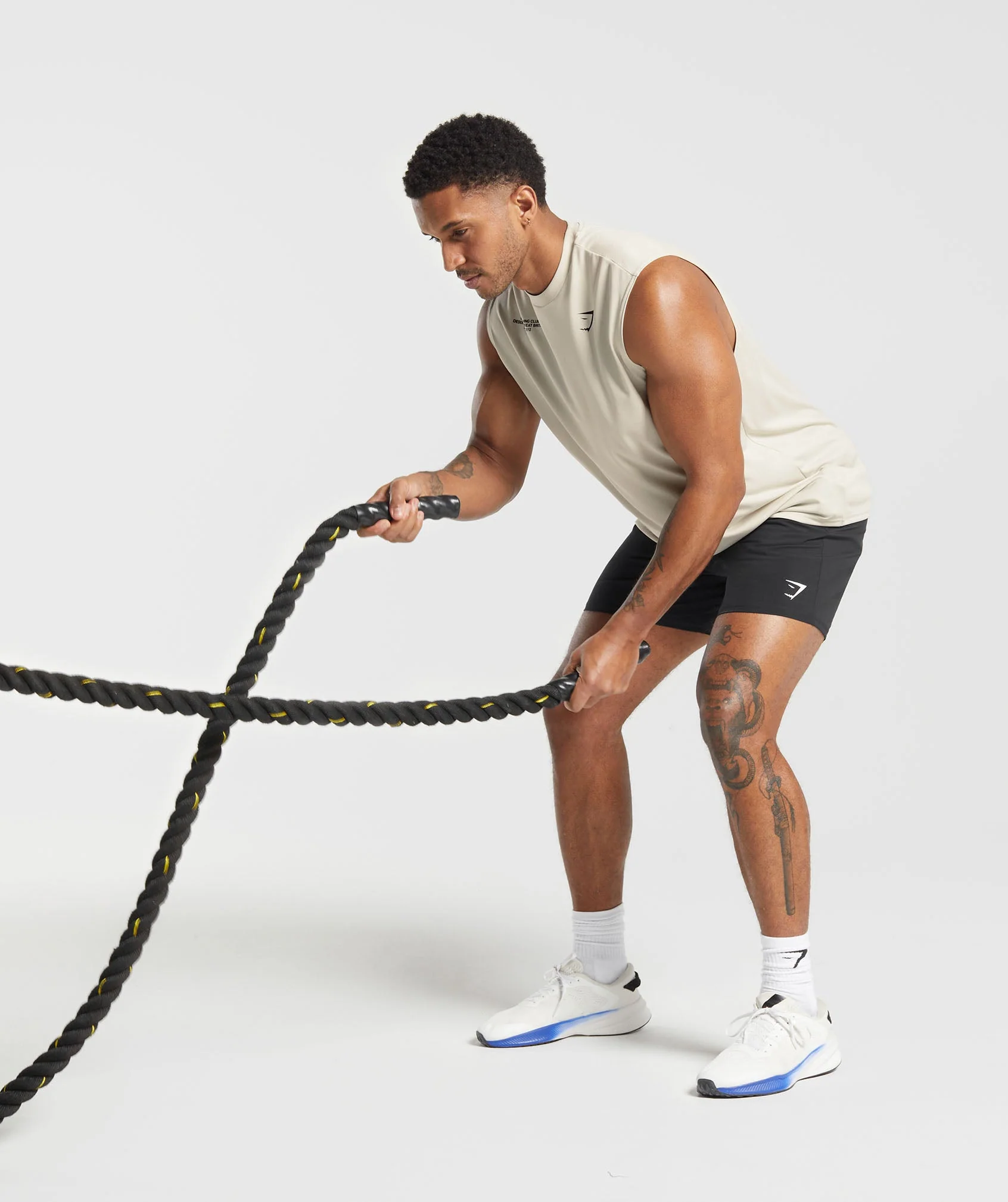 Gymshark Conditioning Club Tank - Pebble Grey - Image 4