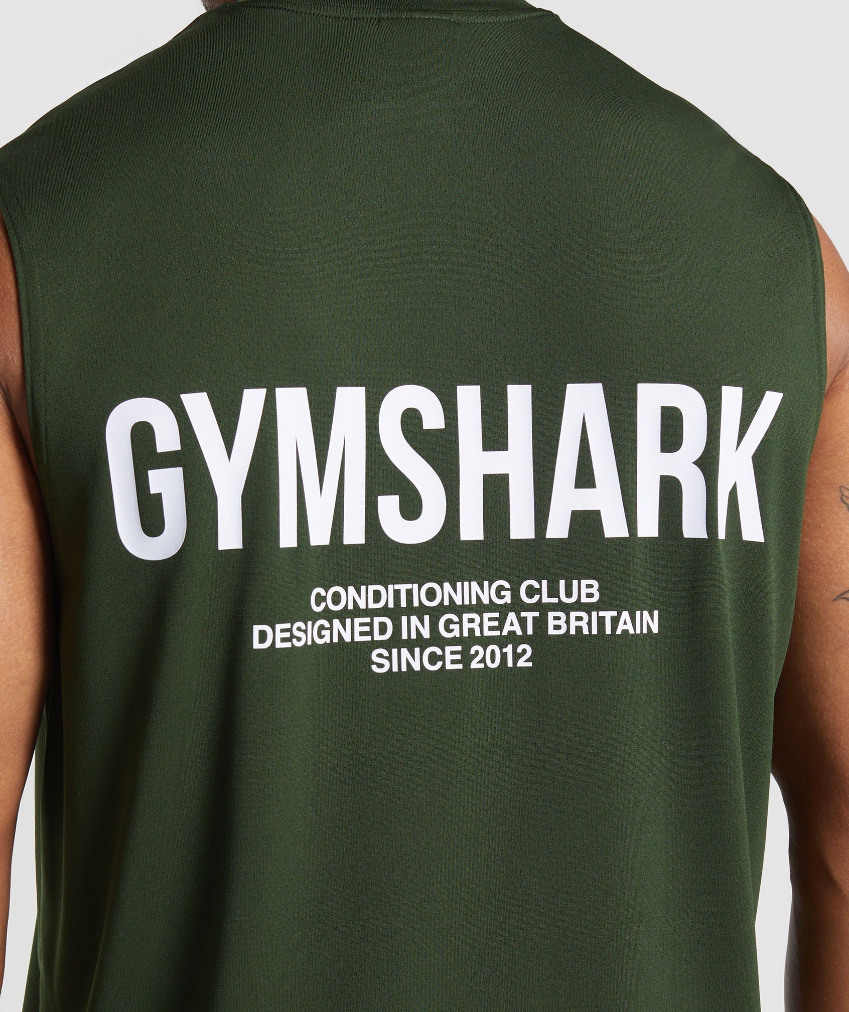 Gymshark Conditioning Club Tank - Trail Green - Image 6