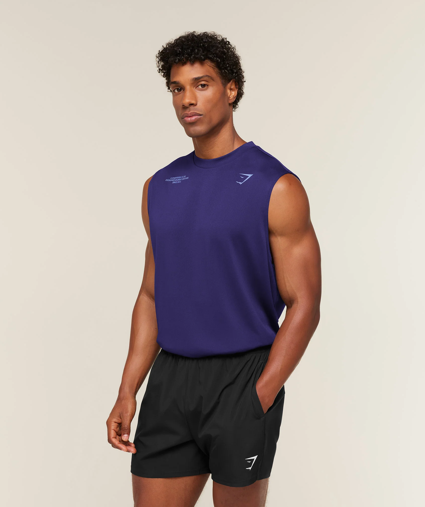 Gymshark Conditioning Club Tank - Indigo Purple/Steady Purple - Image 3