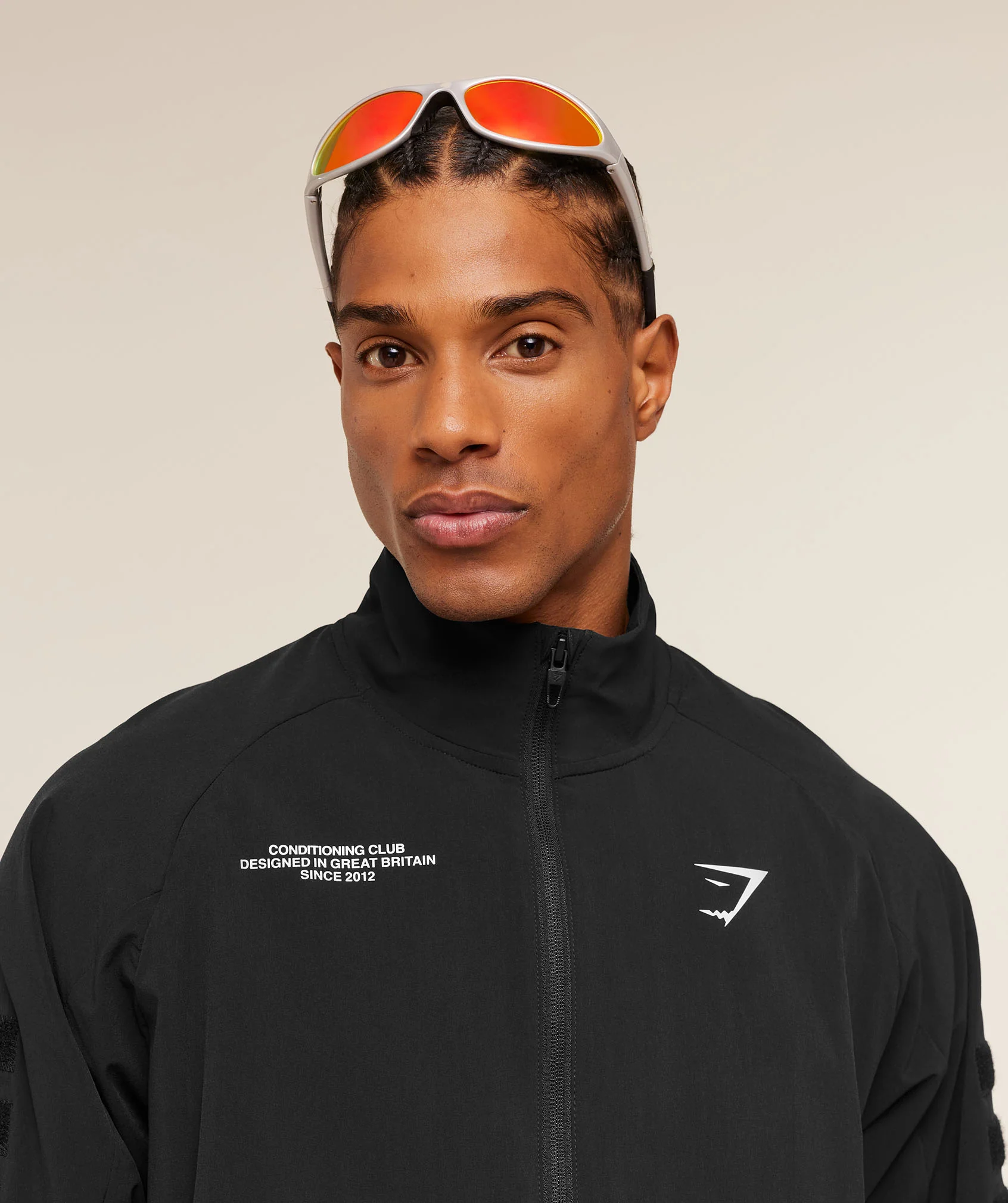Gymshark Conditioning Club Track Patch Jacket - Black - Image 6