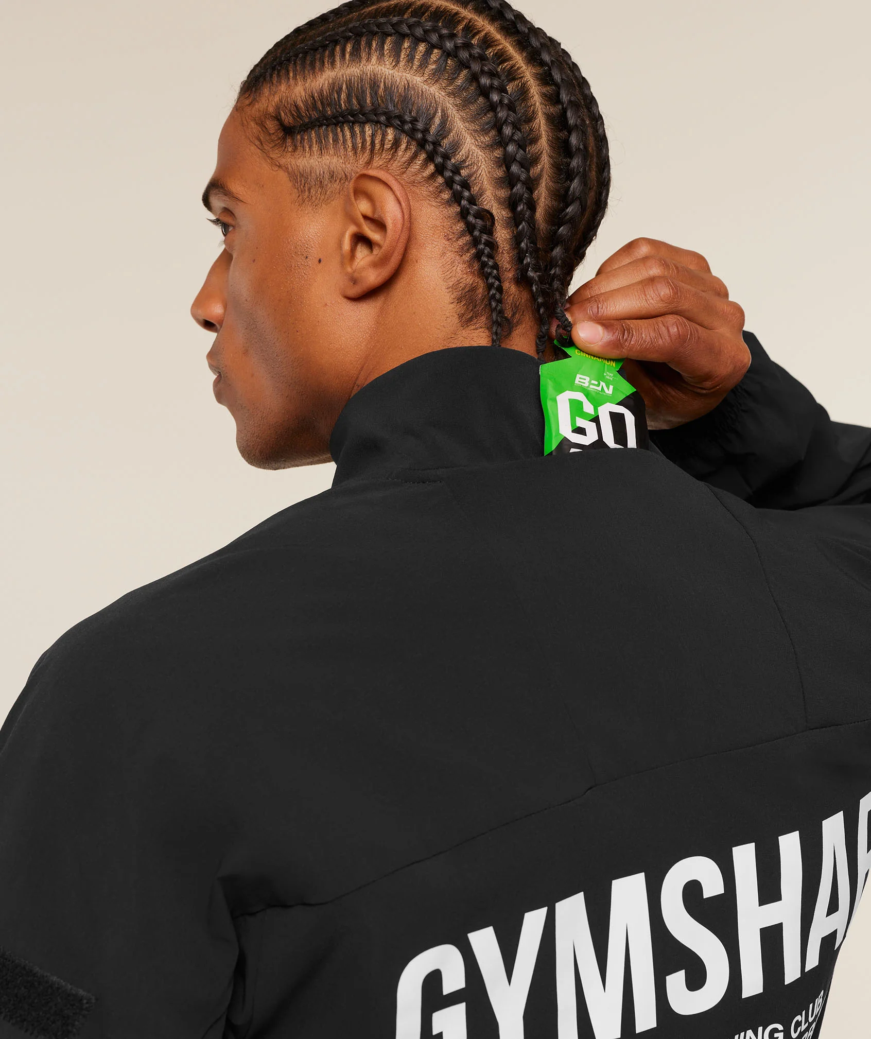 Gymshark Conditioning Club Track Patch Jacket - Black - Image 8