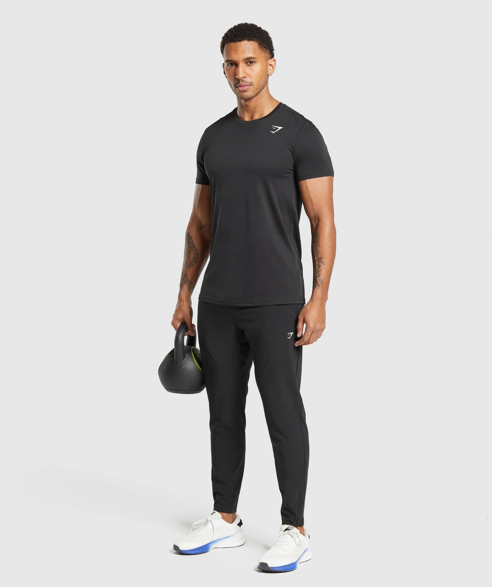Gymshark Keep Showing Up Joggers - Black - Image 5