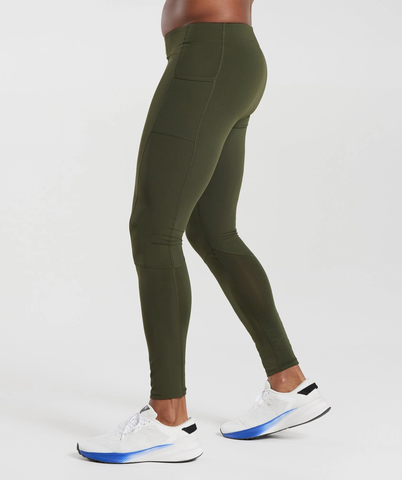 Gymshark Control Baselayer Leggings - Winter Olive - Image 3