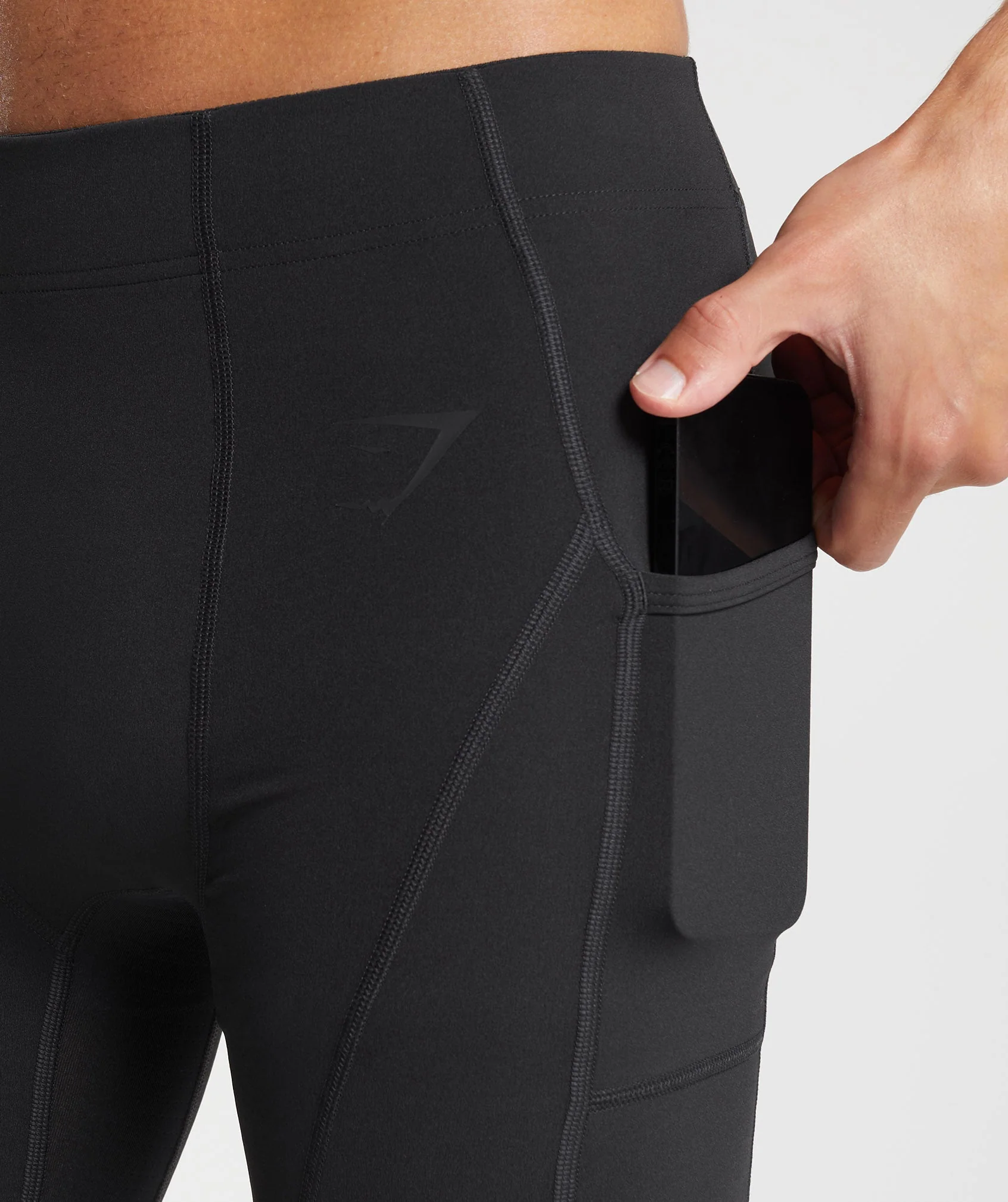 Gymshark Control Baselayer Shorts - Black - Image 6