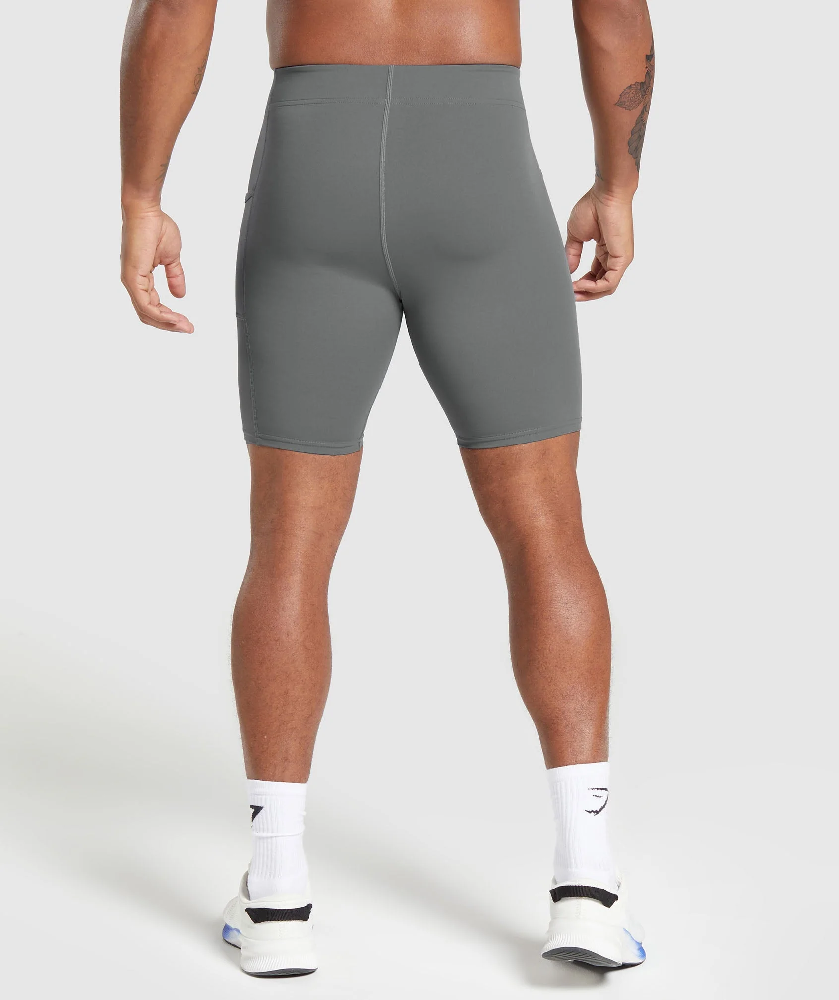 Gymshark Control Baselayer Shorts - Pitch Grey - Image 2