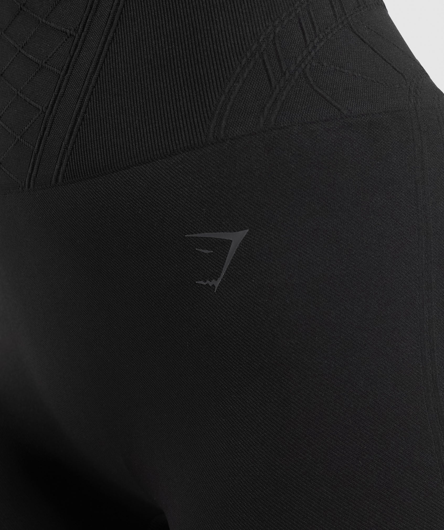 Gymshark Corset Seamless Shorts - Black - Image 6