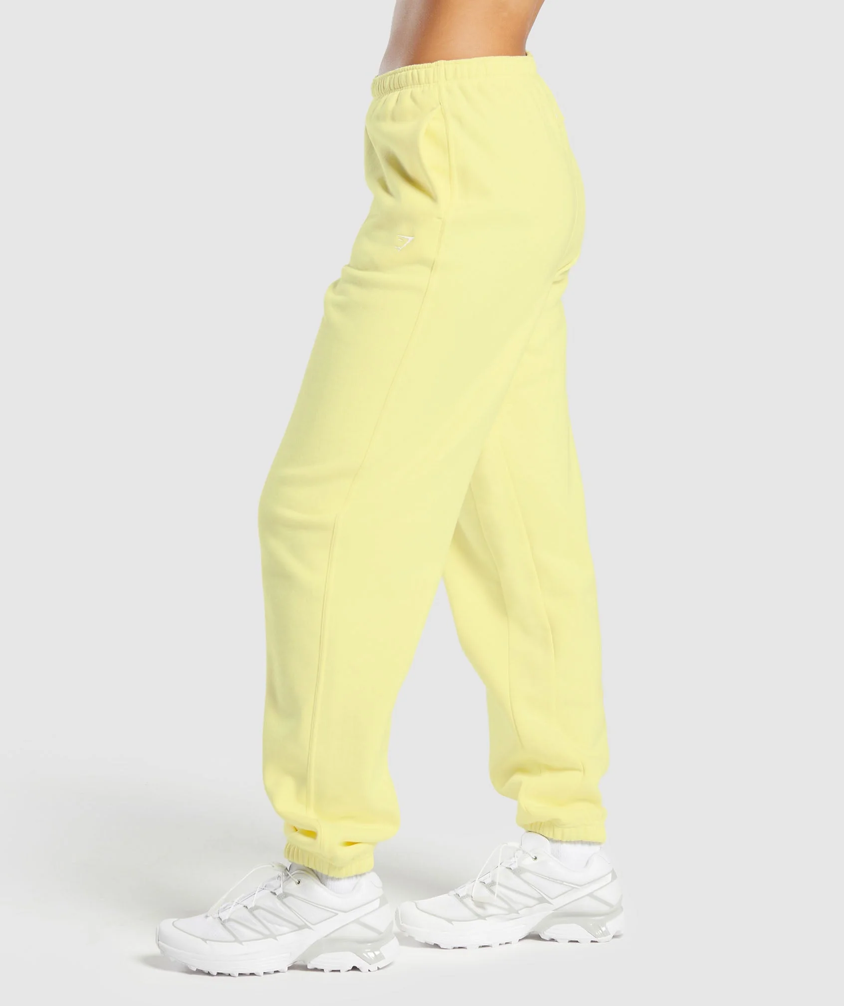 Gymshark Cosy Fleece Jogger - Refresh Yellow - Image 3