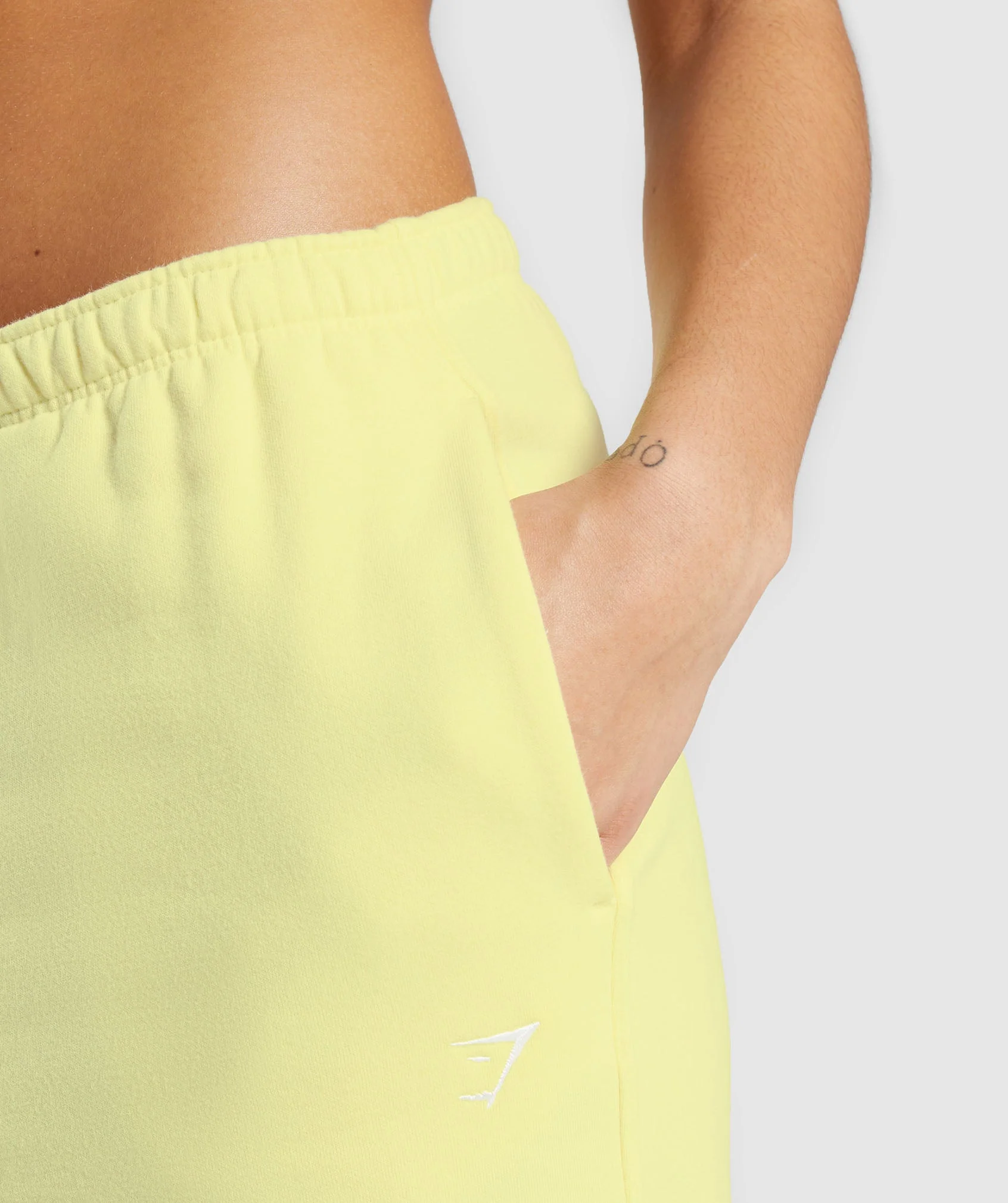 Gymshark Cosy Fleece Jogger - Refresh Yellow - Image 6