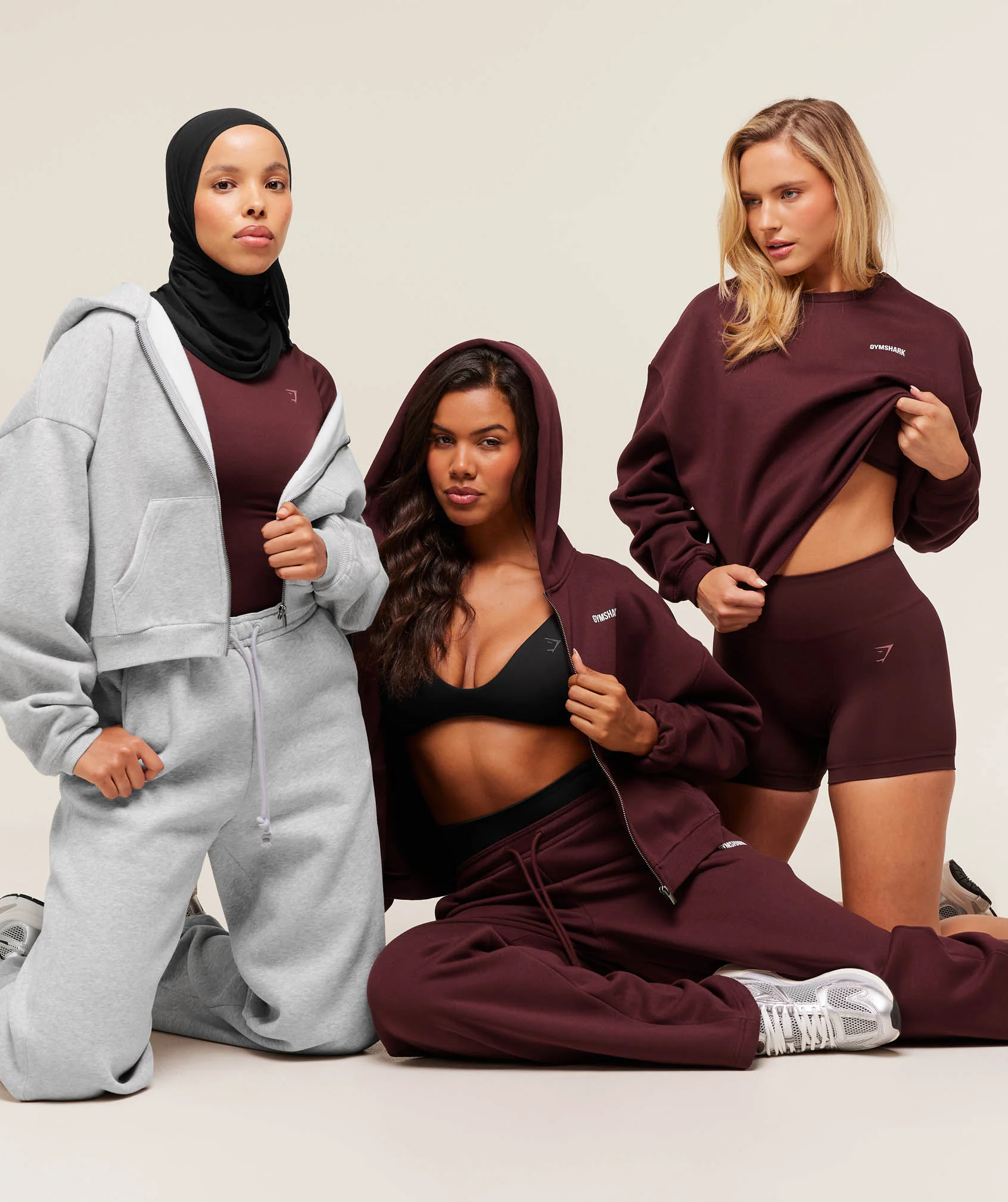 Gymshark Cosy Luxe Sweatshirt - Rich Maroon - Image 5