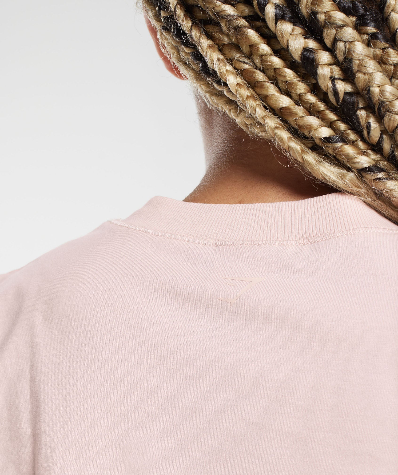 Gymshark Cotton Boxy Crop Top - Misty Pink - Image 6