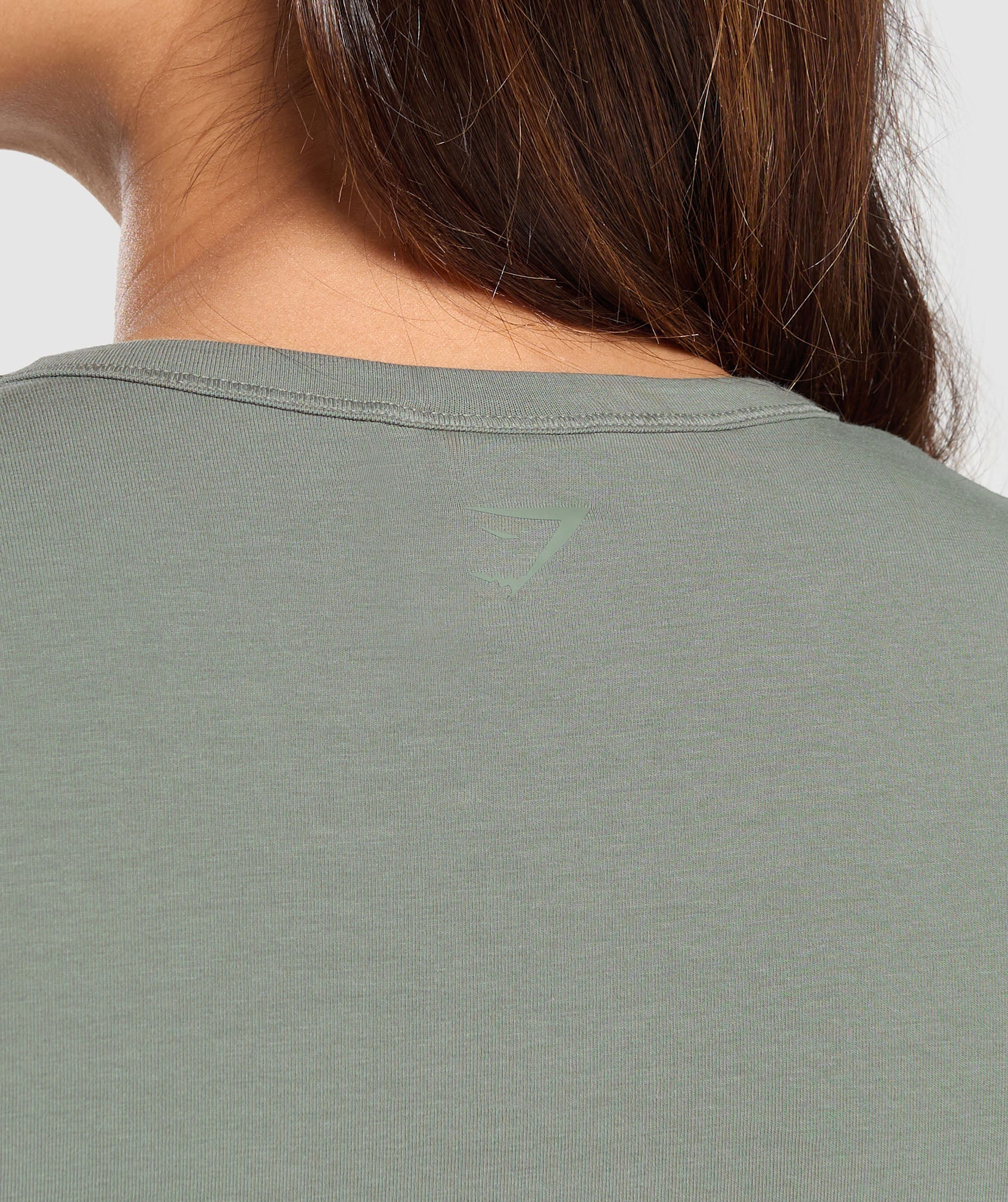 Gymshark Cotton T-Shirt - Unit Green - Image 5