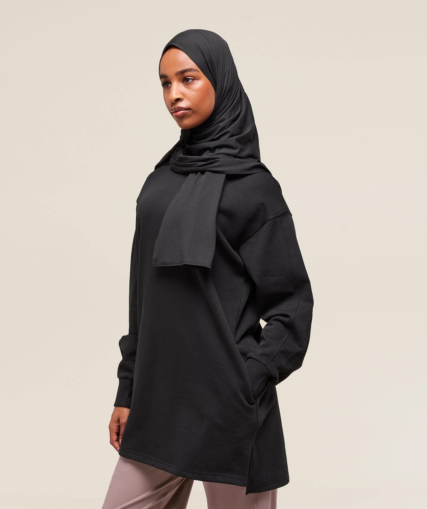 Gymshark Covered Pullover - Black - Image 3
