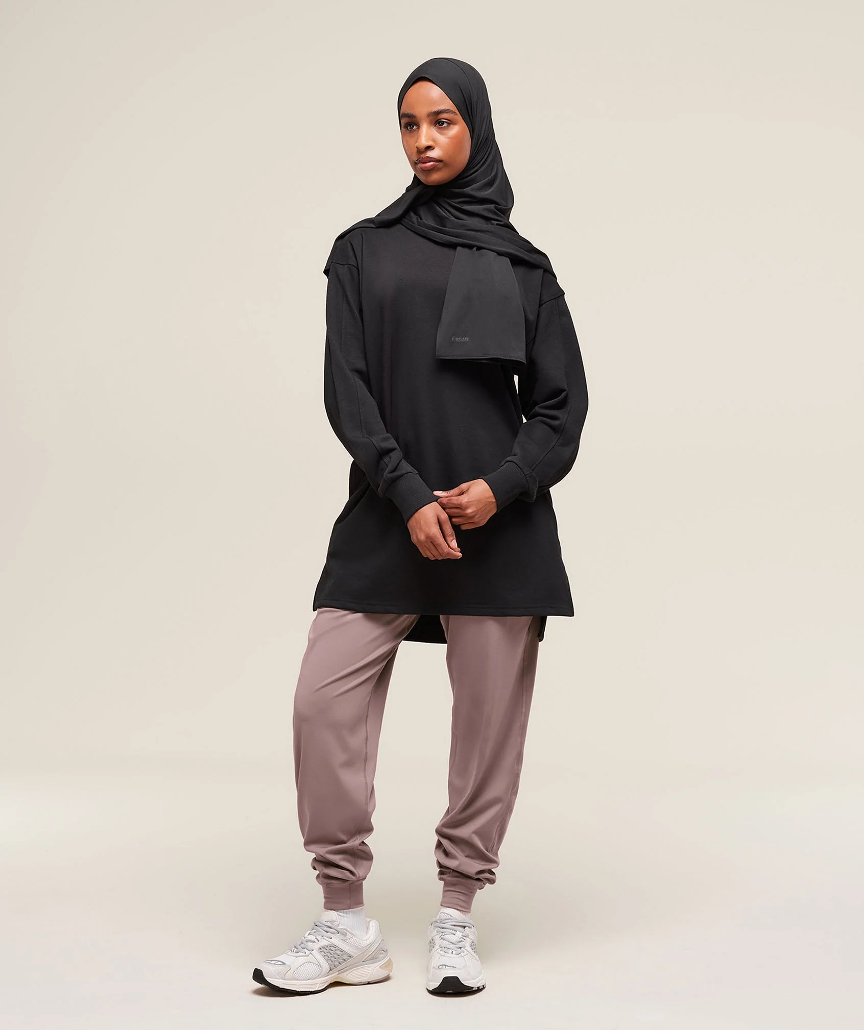 Gymshark Covered Pullover - Black - Image 4