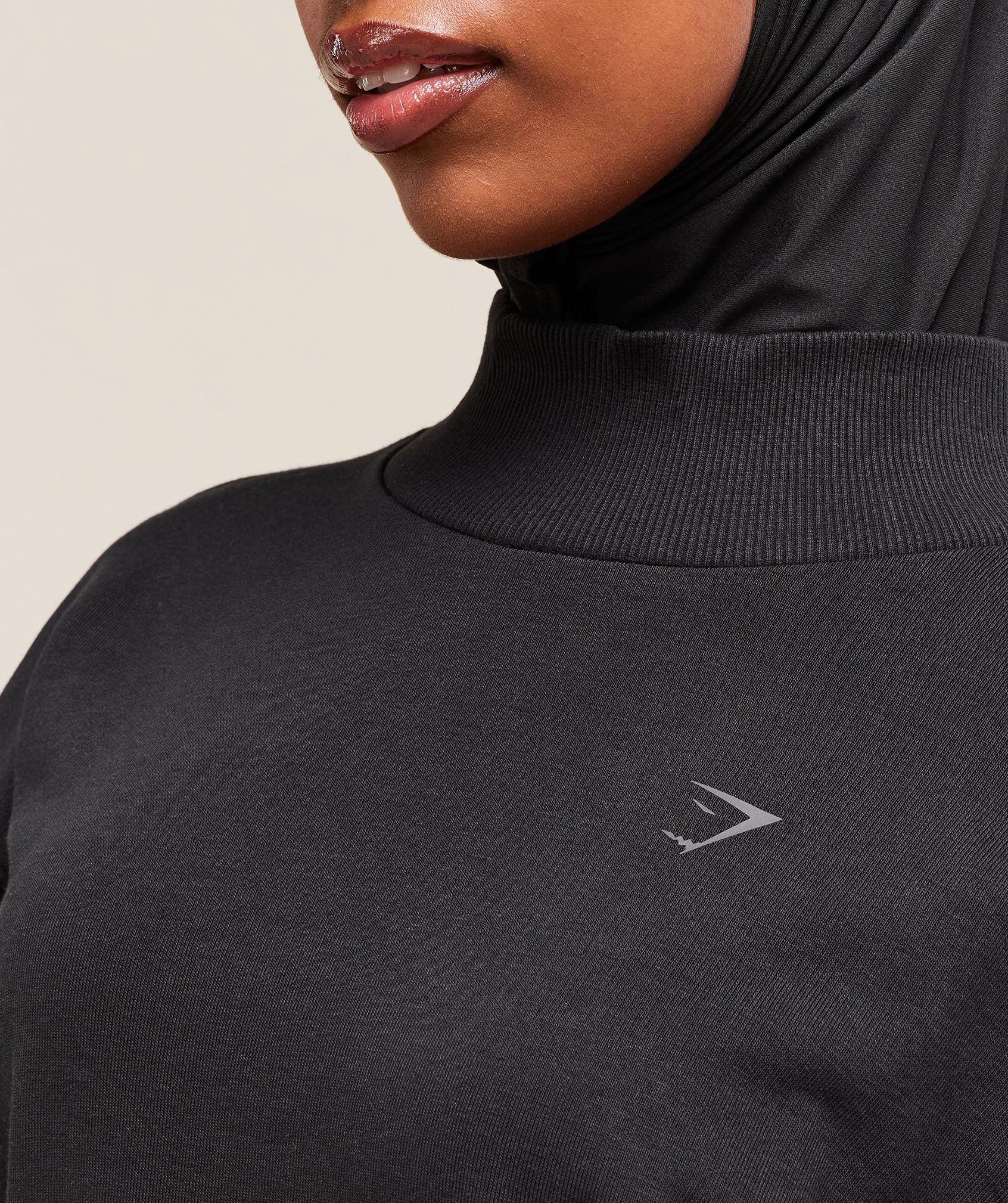 Gymshark Covered Pullover - Black - Image 5
