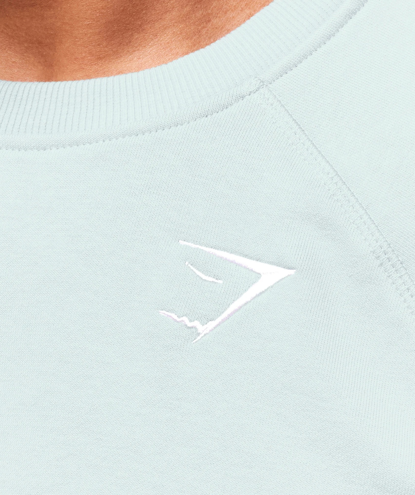 Gymshark Crest Crew - Smoke Blue - Image 5