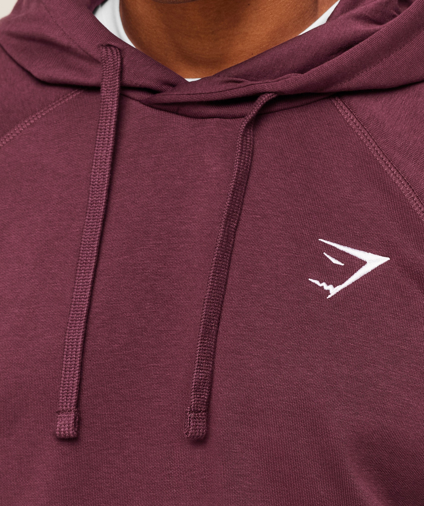 Gymshark Crest Hoodie - GS Impact Burgundy - Image 5