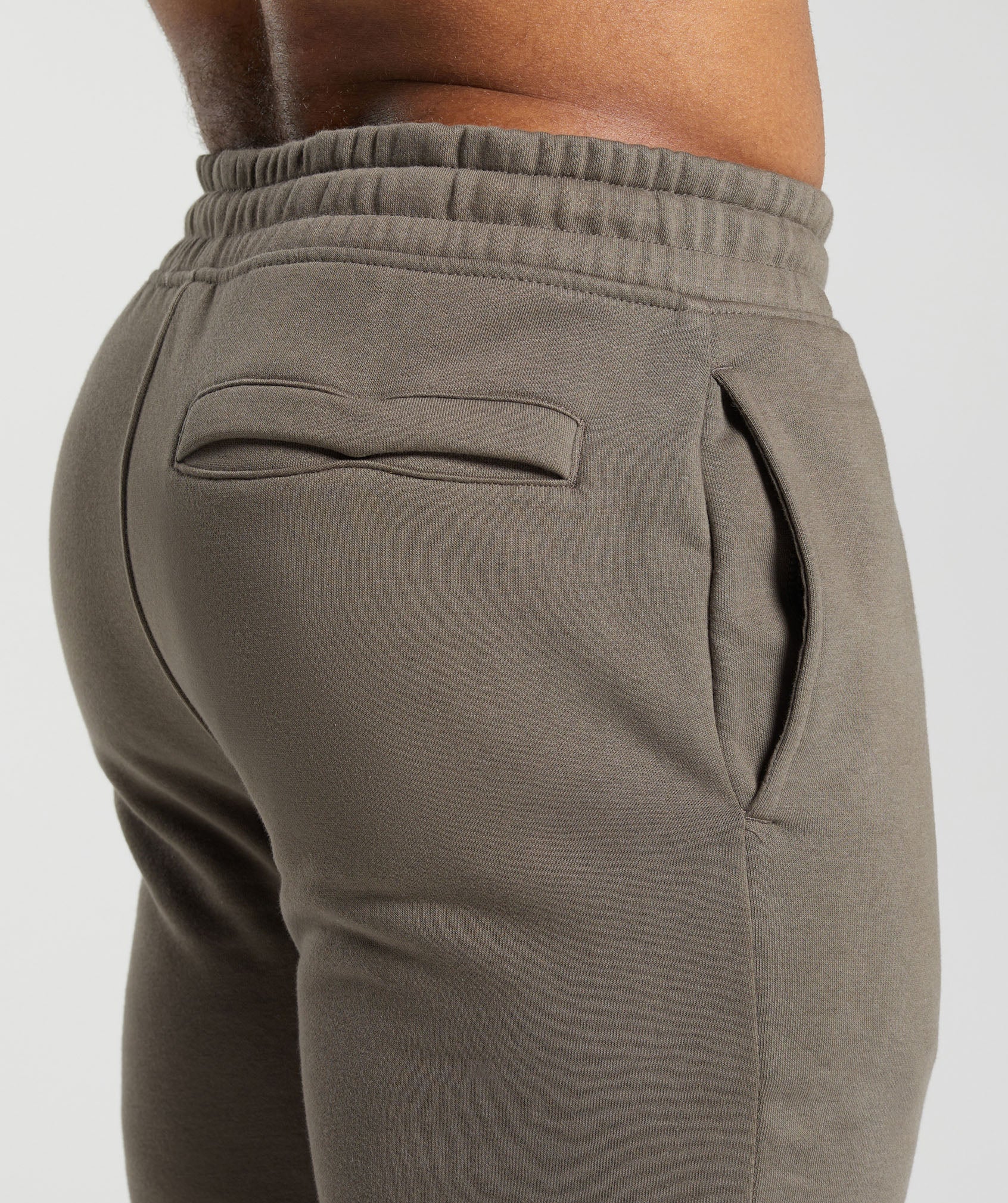 Gymshark Crest Joggers - Camo Brown - Image 5