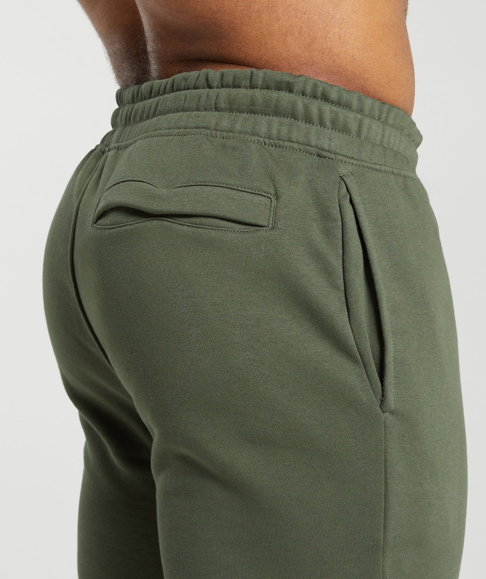 Gymshark Crest Joggers - Core Olive - Image 5