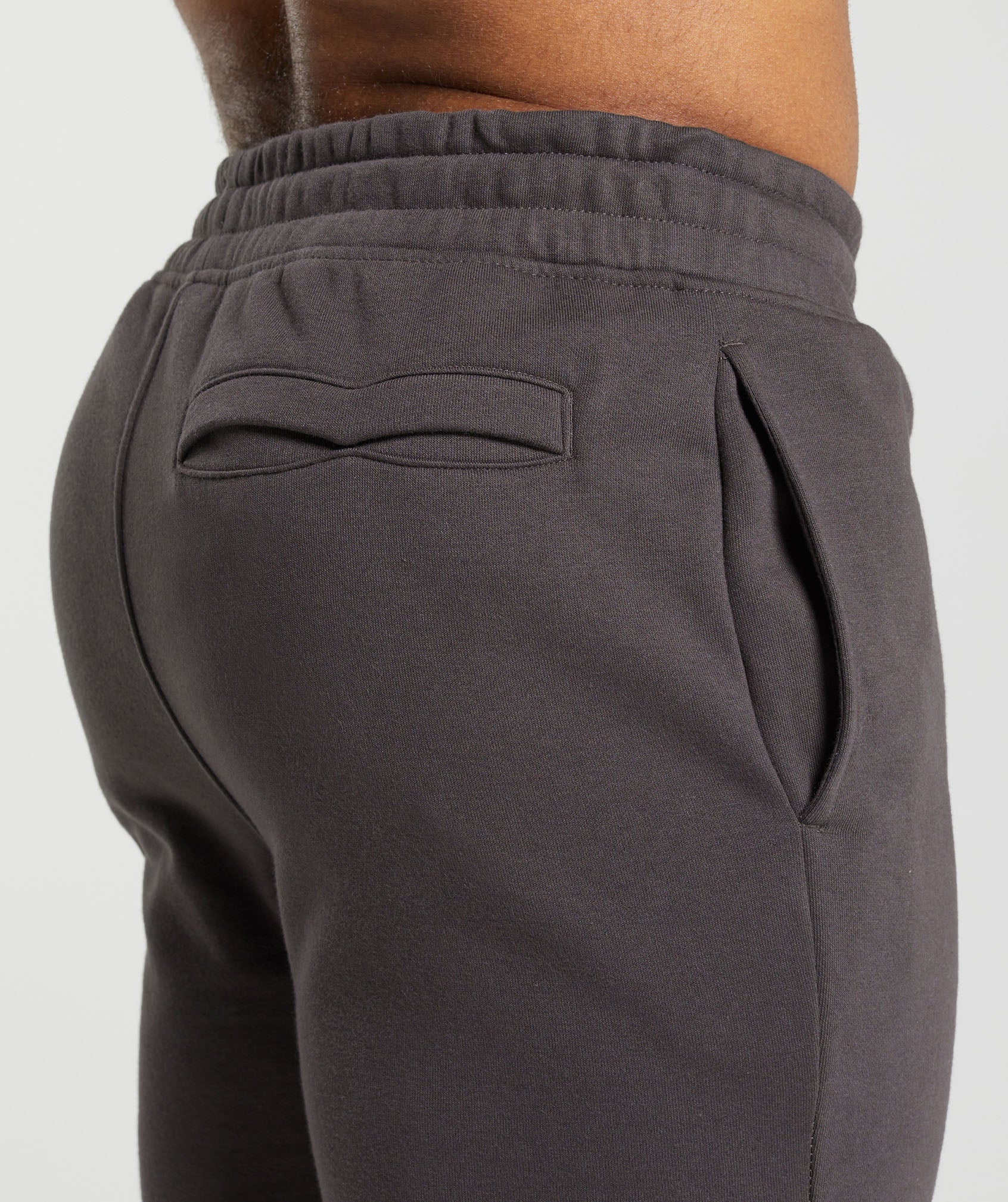 Gymshark Crest Joggers - Greyed Purple - Image 5