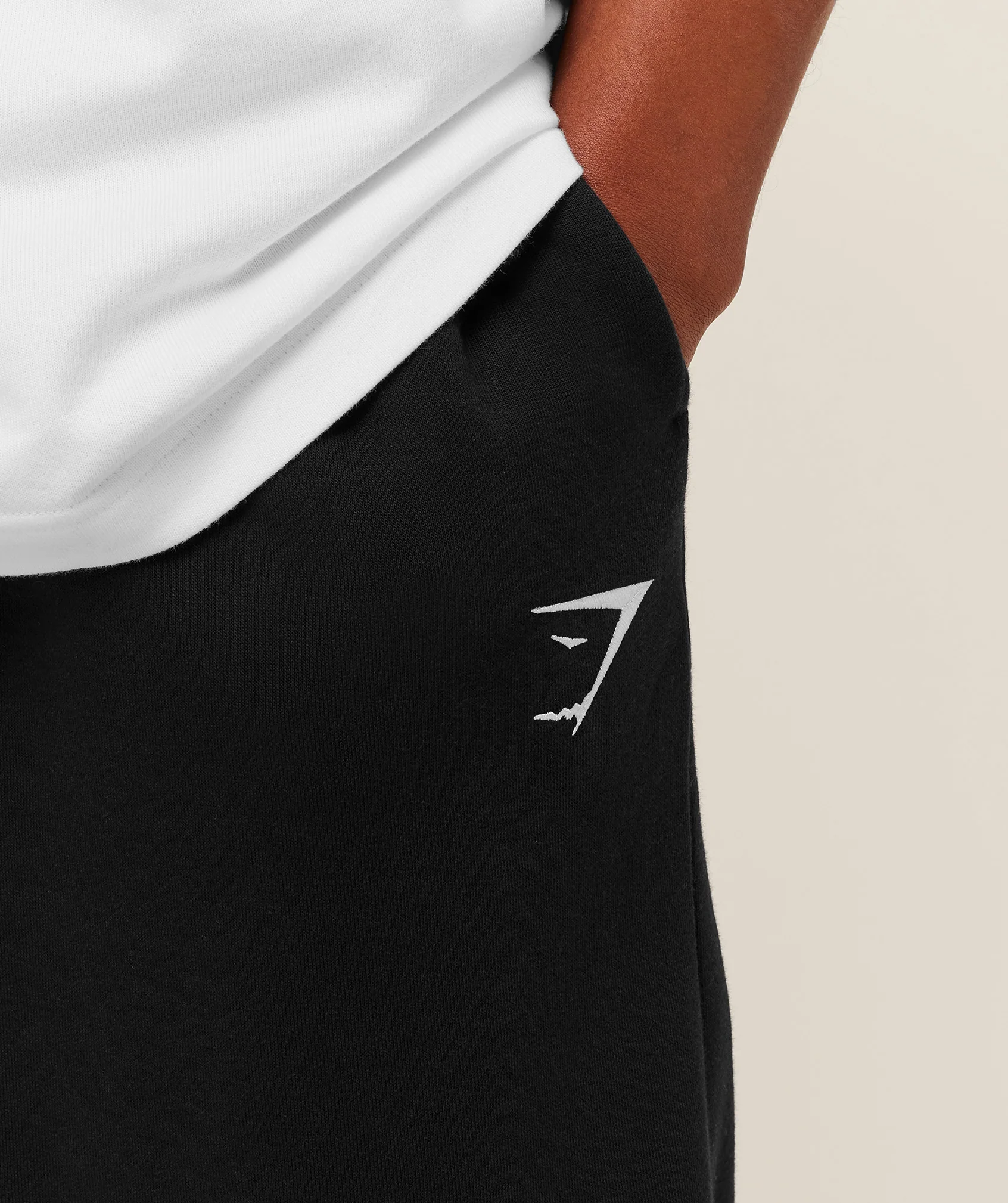 Gymshark Crest Oversized Joggers - GS Black - Image 5