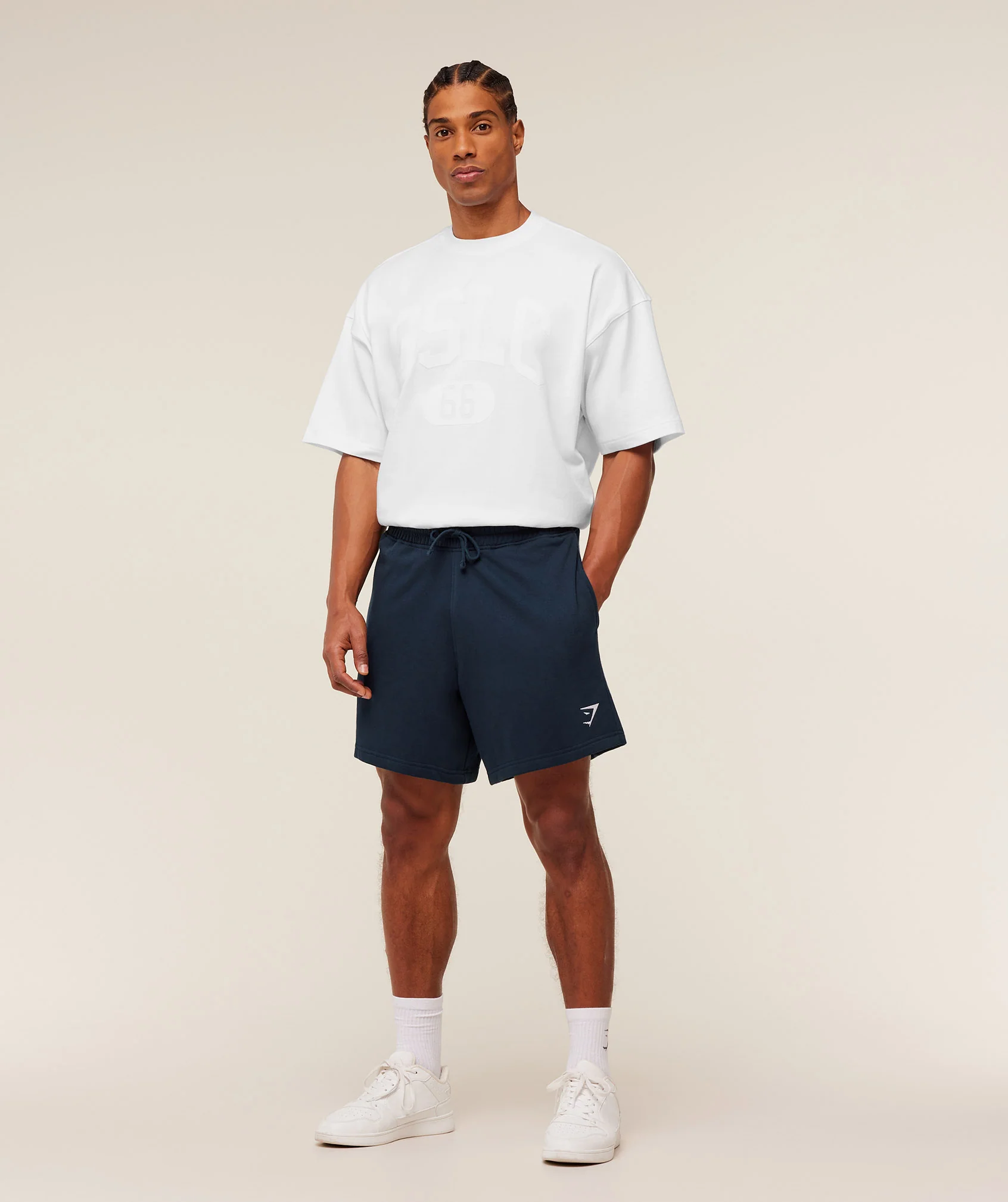 Gymshark Crest Shorts - GS Navy - Image 4