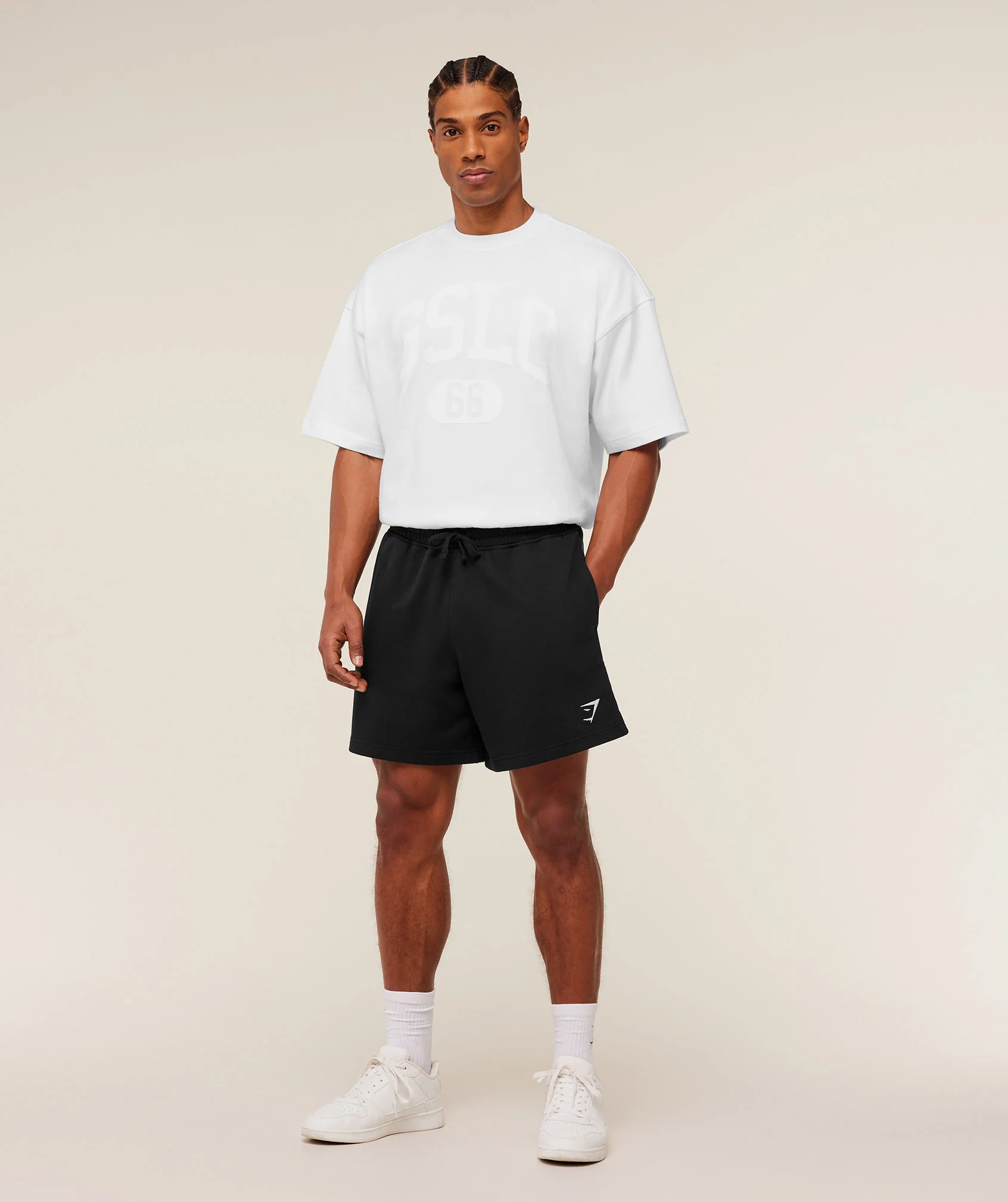 Gymshark Crest Shorts - GS Black - Image 4