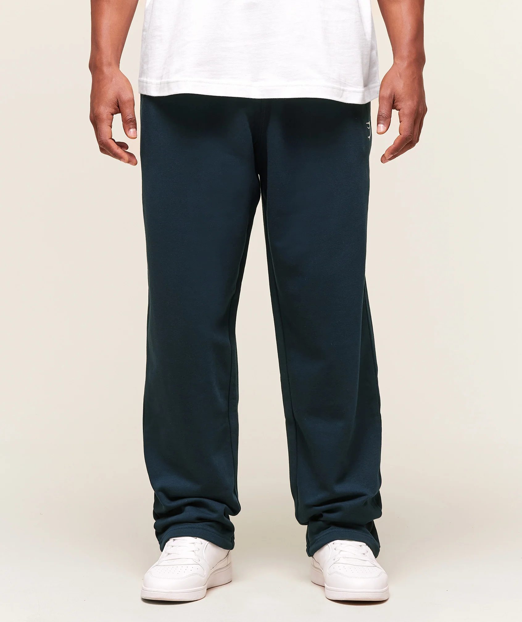 Gymshark Crest Straight Leg Joggers - Navy