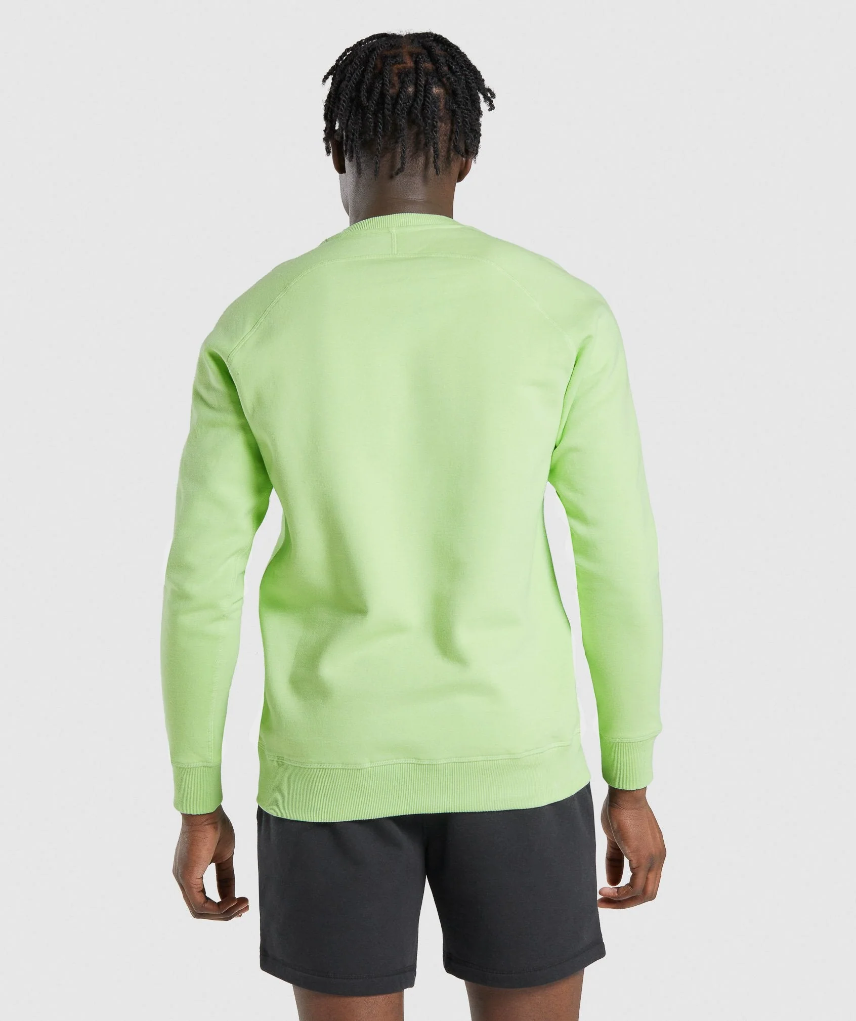 Gymshark Crest Sweatshirt - Green - Image 2