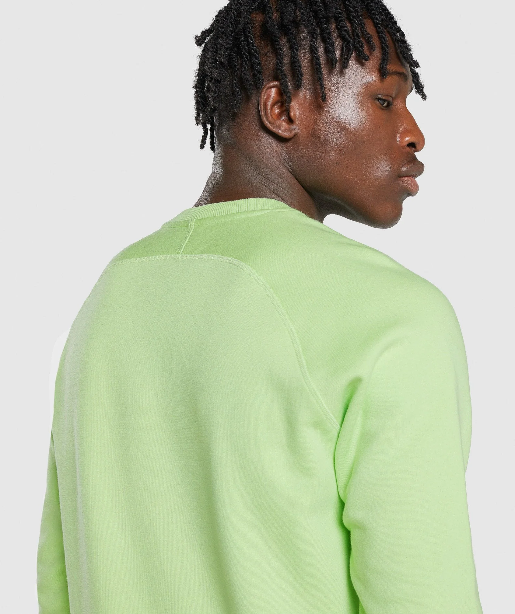 Gymshark Crest Sweatshirt - Green - Image 5