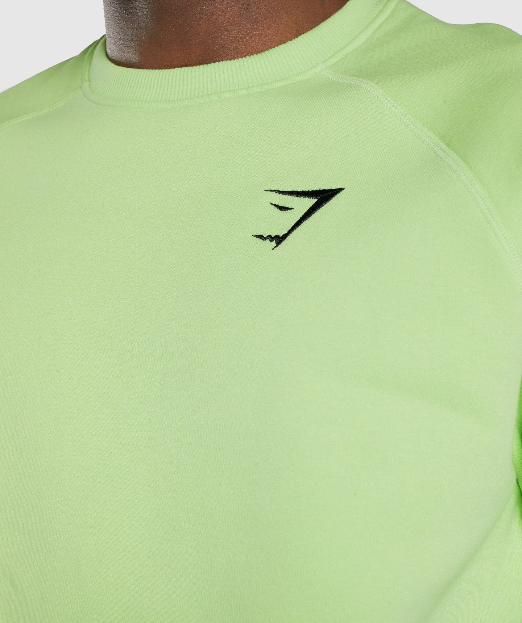 Gymshark Crest Sweatshirt - Green - Image 6