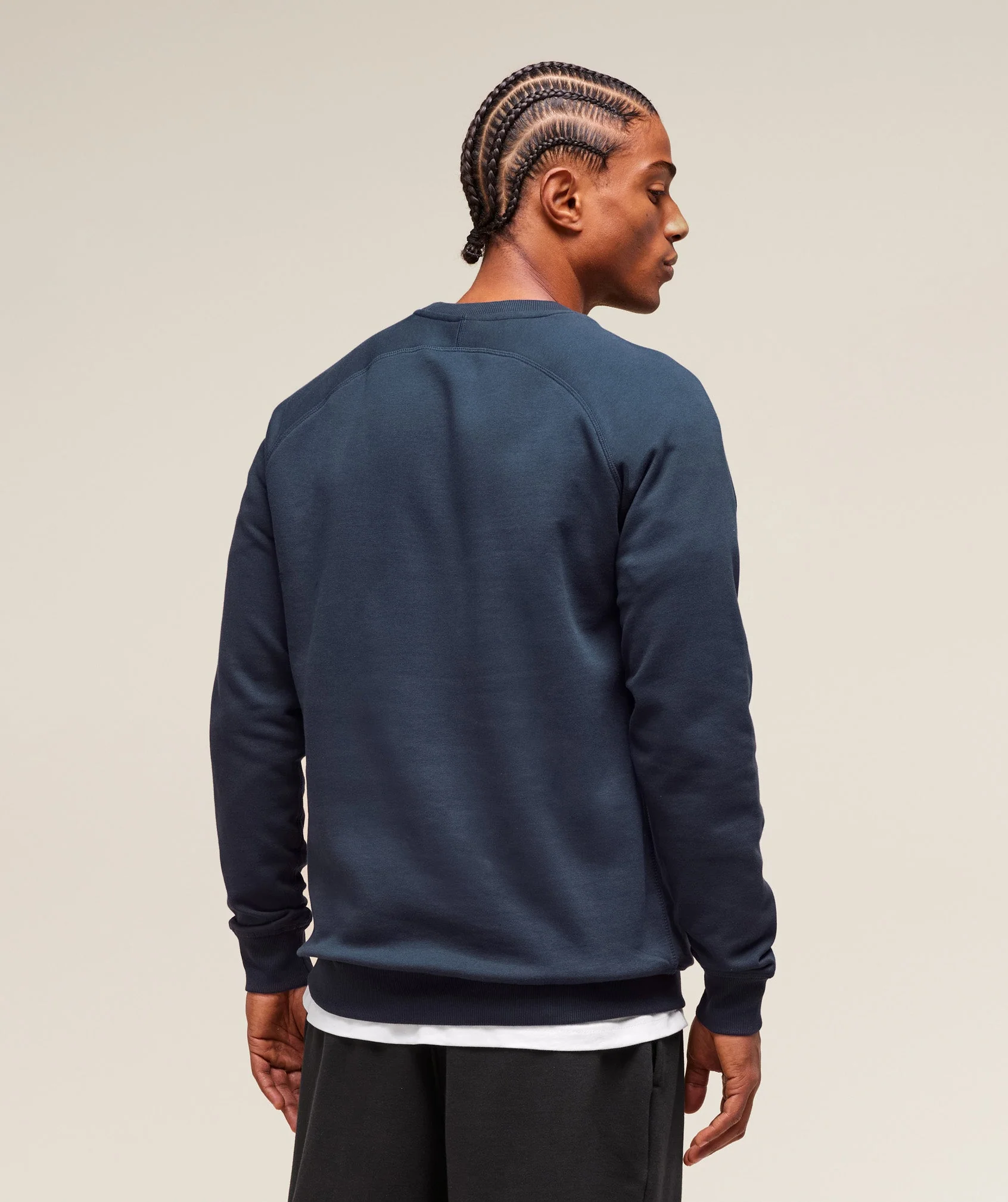Gymshark Crest Sweatshirt - Navy - Image 3