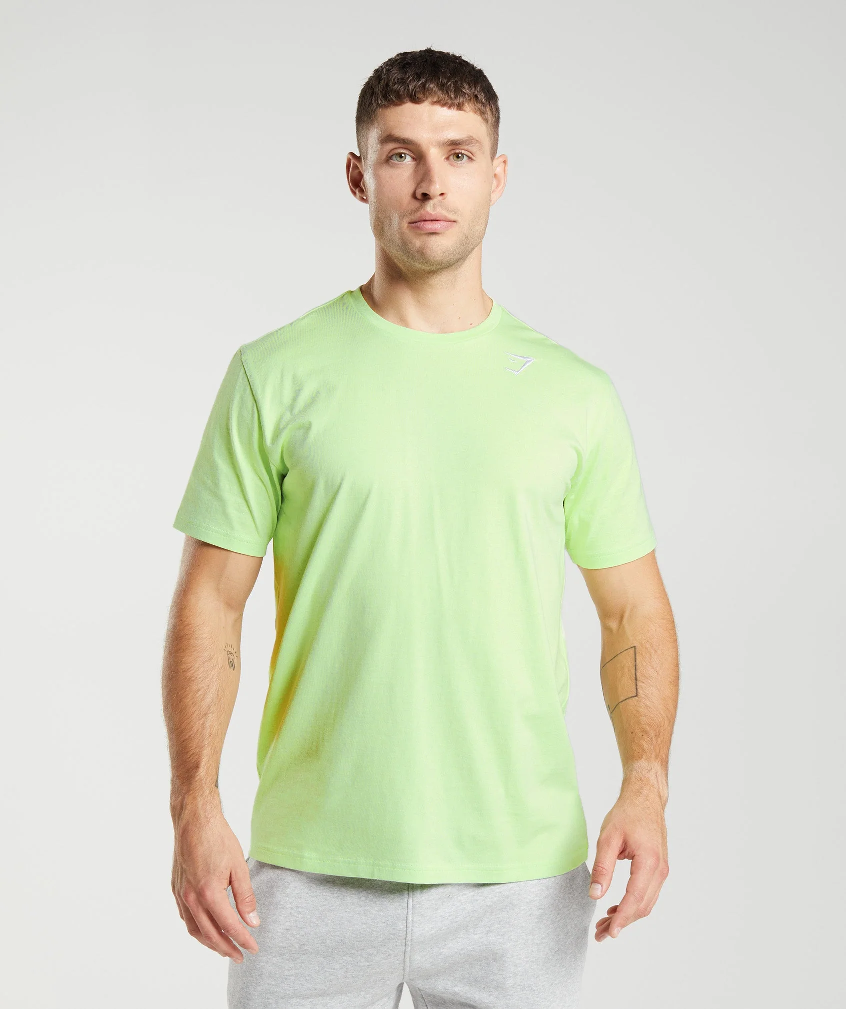 Gymshark Crest T-Shirt - Kiwi Green