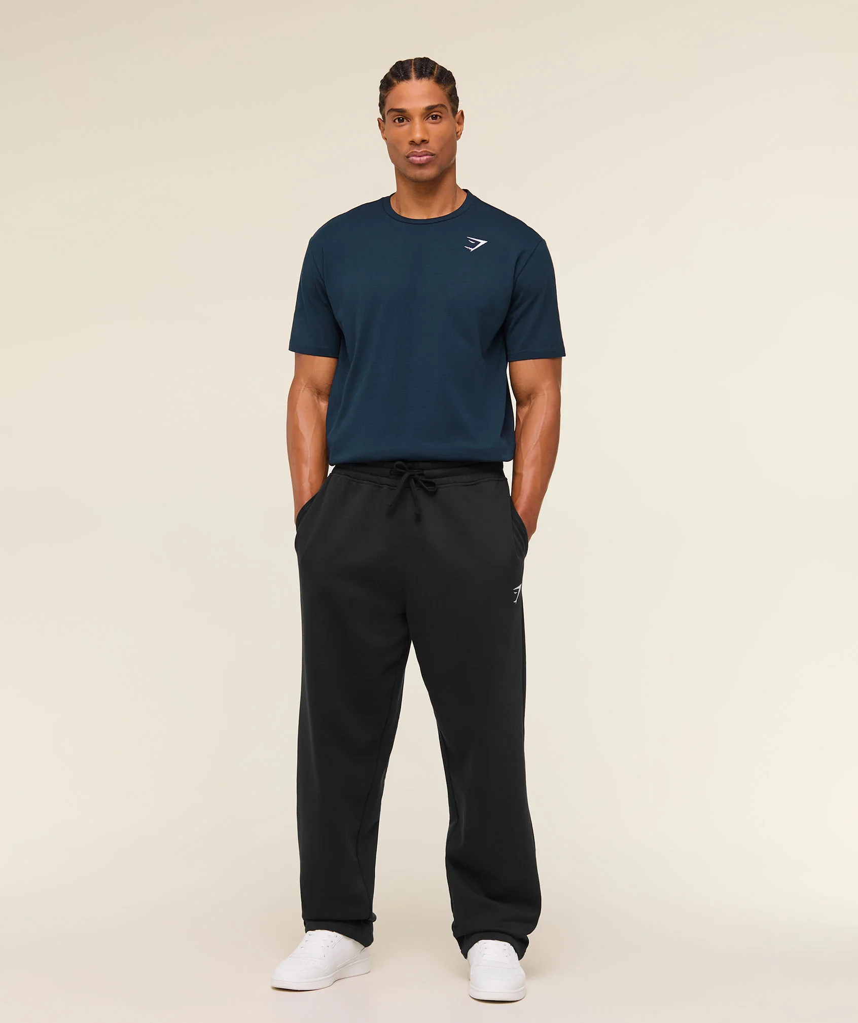 Gymshark Crest T-Shirt - Navy - Image 3