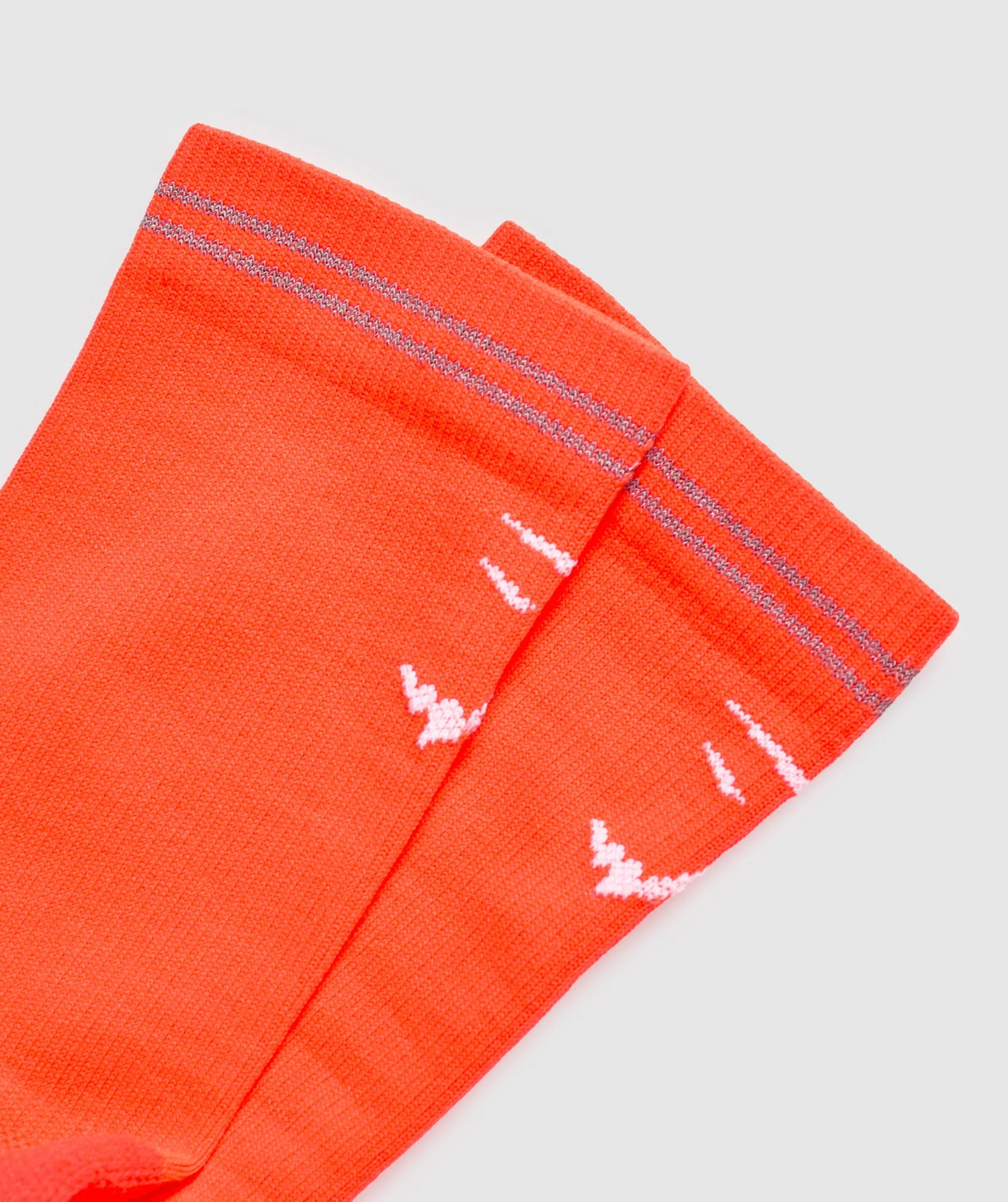 Gymshark Crew Running Socks - Energy Orange - Image 3