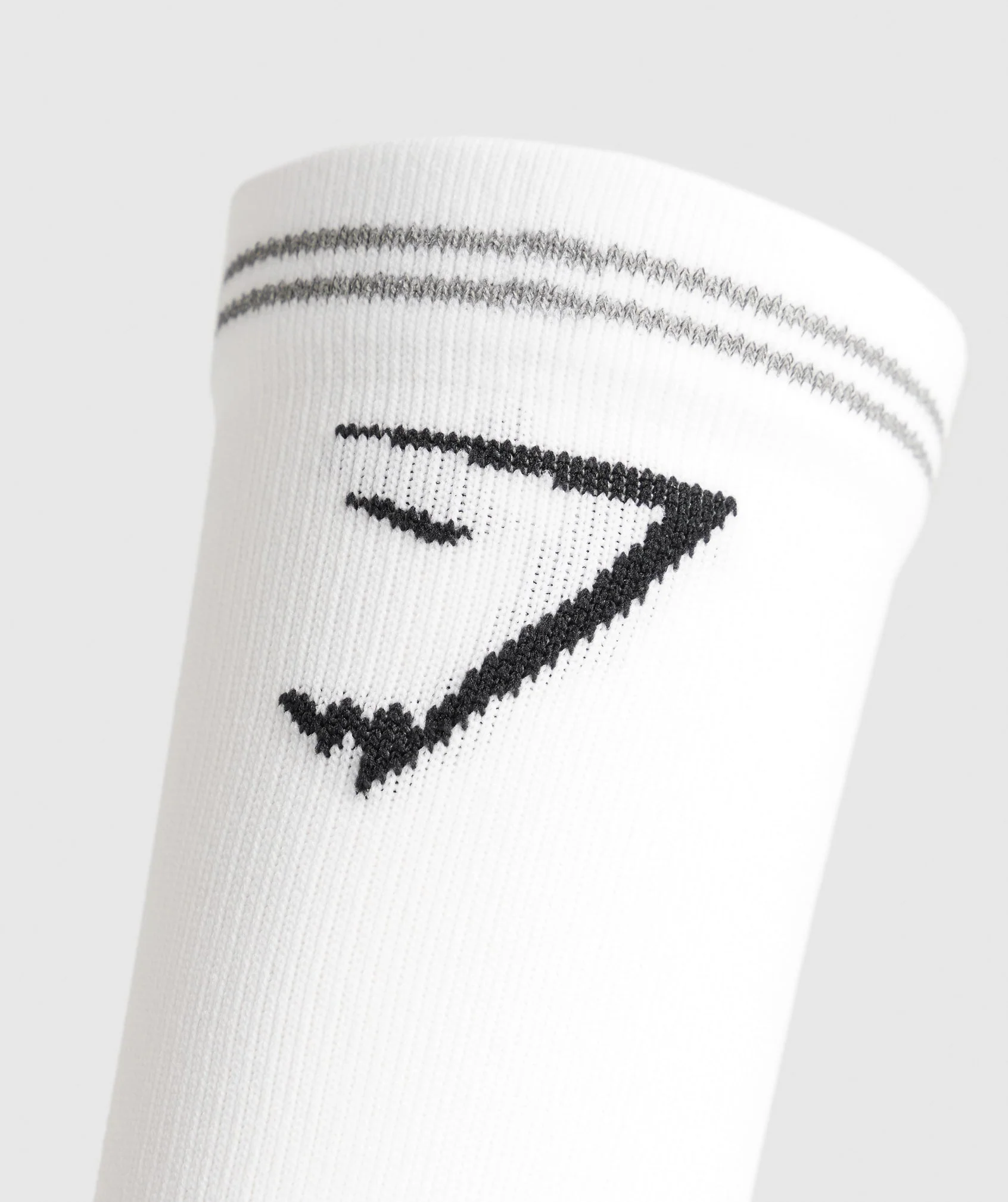 Gymshark Crew Running Socks - White - Image 3