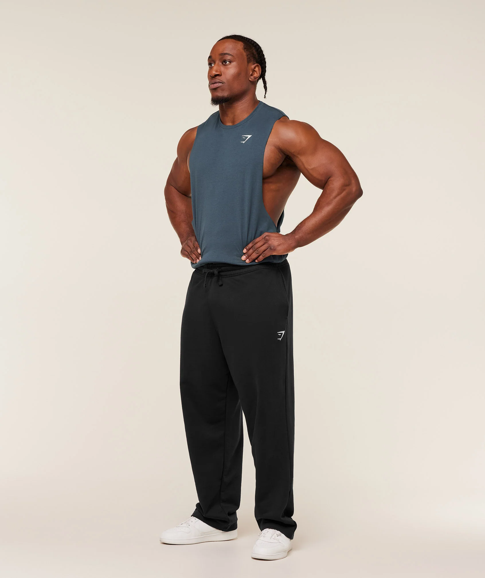 Gymshark Critical 2.0 Drop Arm Tank - GS Stealth Blue - Image 4