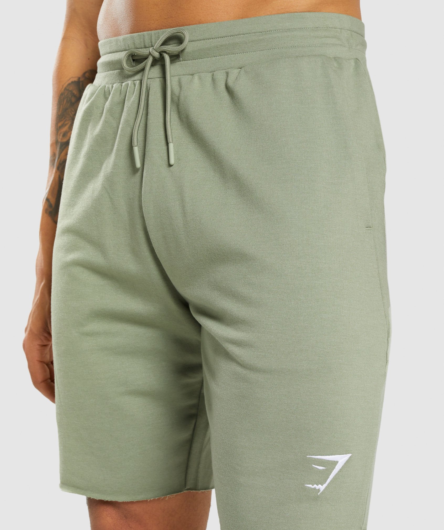 Gymshark Critical 9" Shorts - Light Green - Image 6