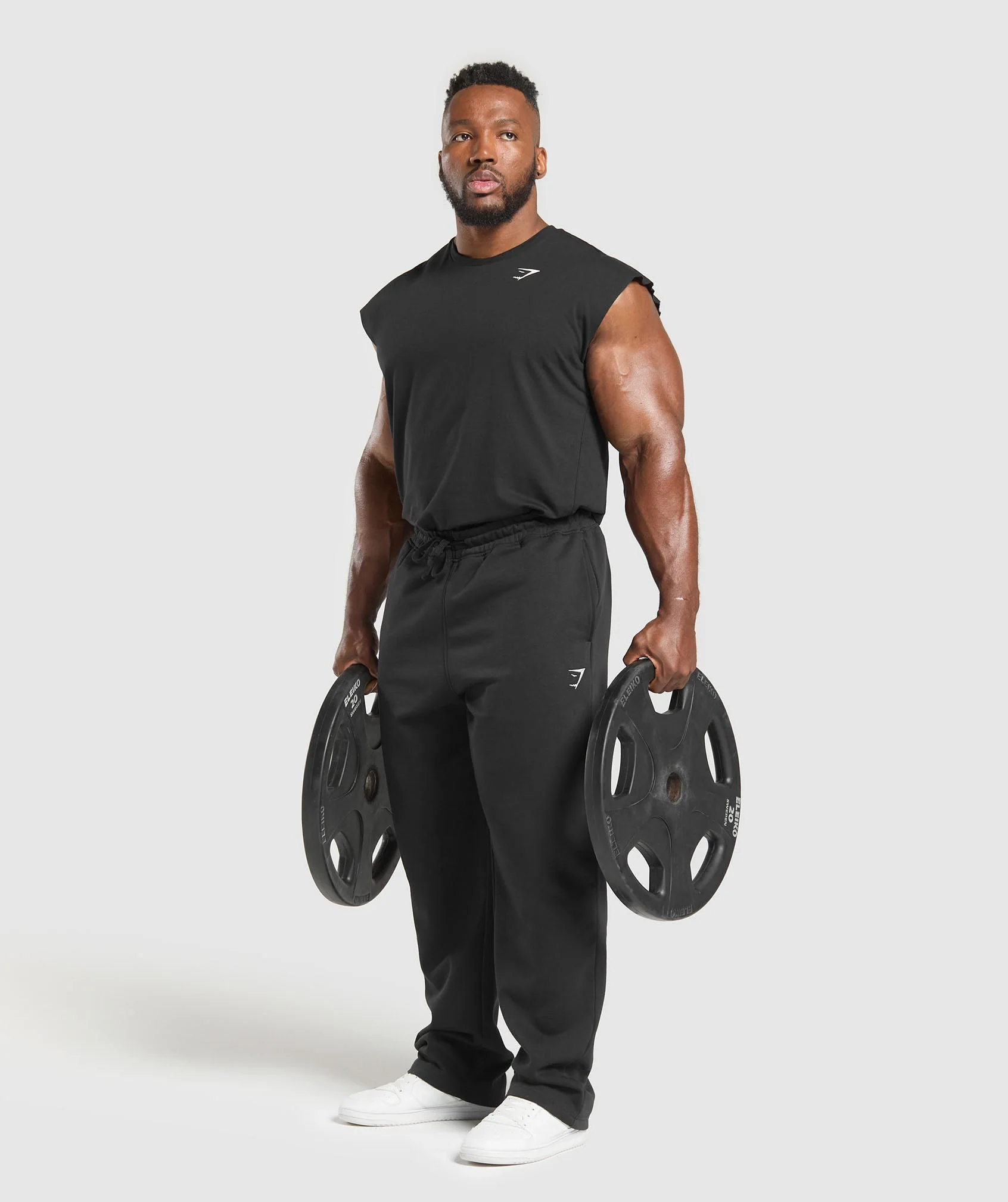 Gymshark Critical Cut Off Tank - Black - Image 3