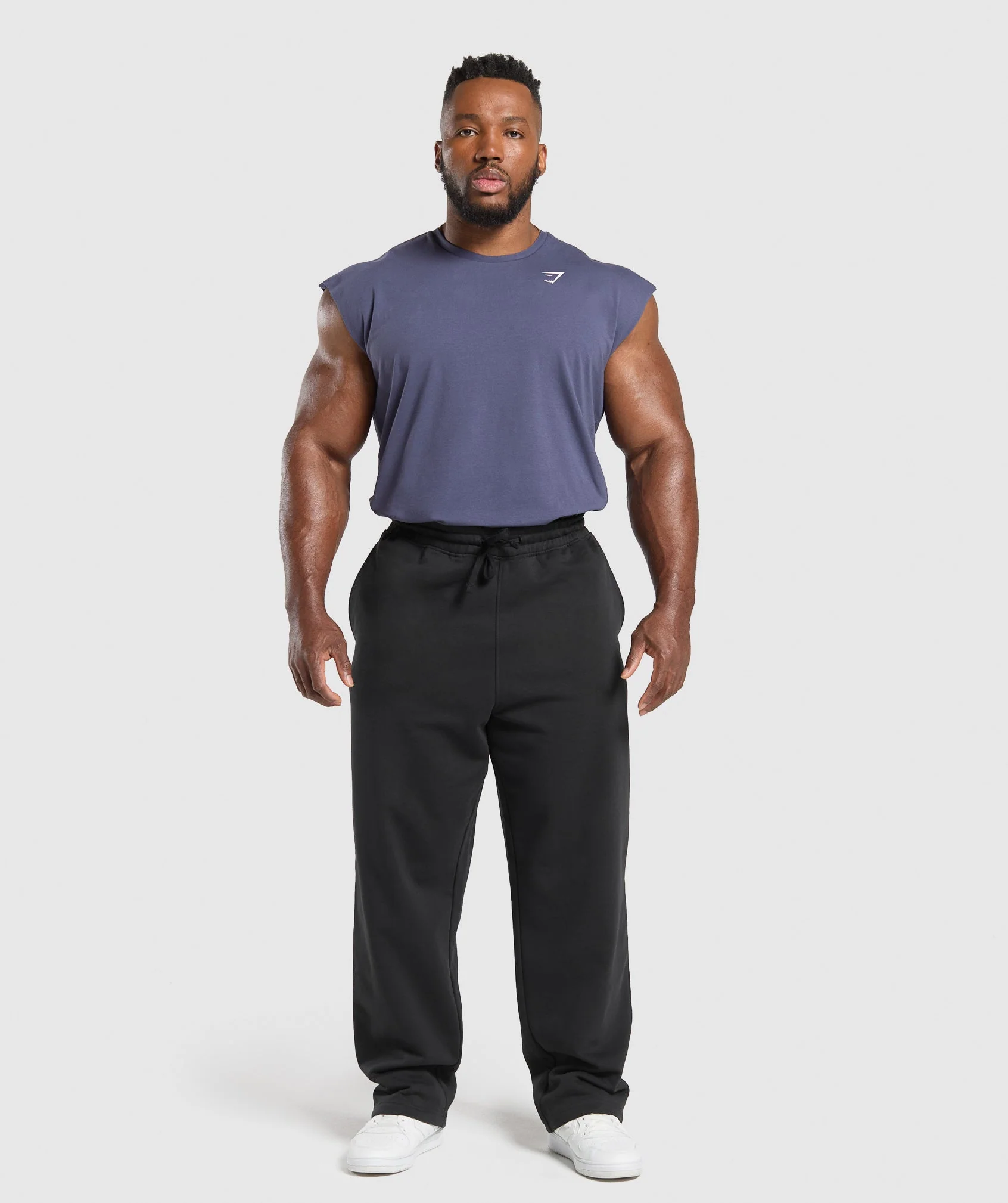 Gymshark Critical Cut Off Tank - Weighted Purple - Image 6